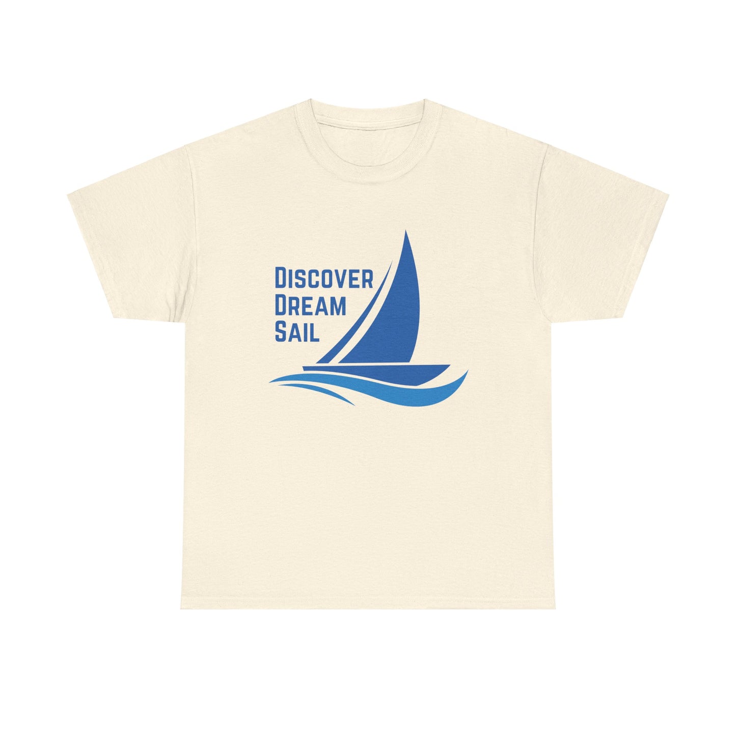 Discover Dream Sail - Unisex Heavy Cotton Tee