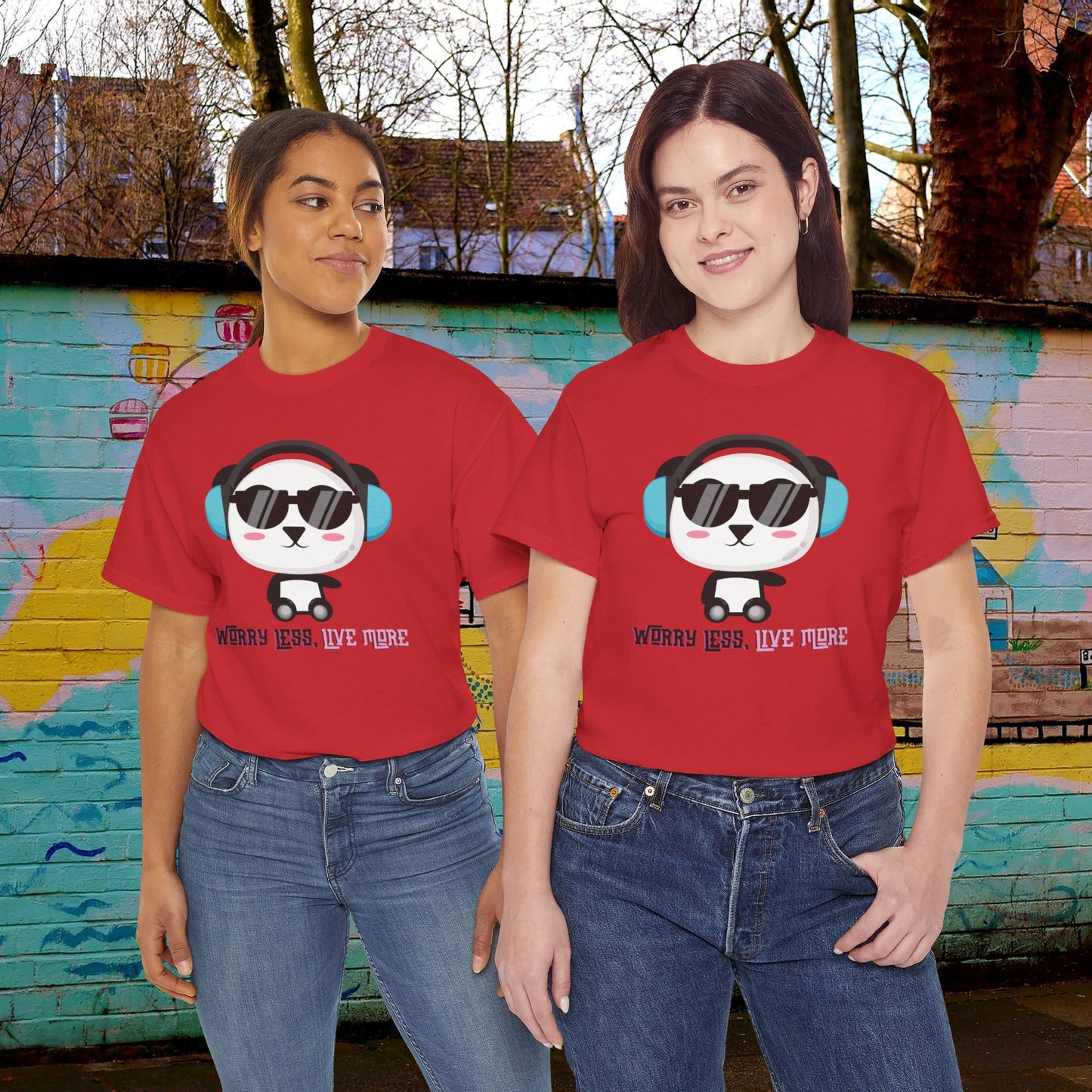 Worry Less - Unisex Heavy Cotton Tee