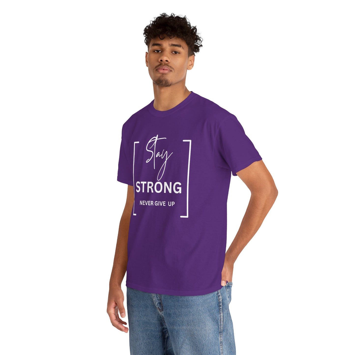 Stay Strong - Unisex Heavy Cotton Tee