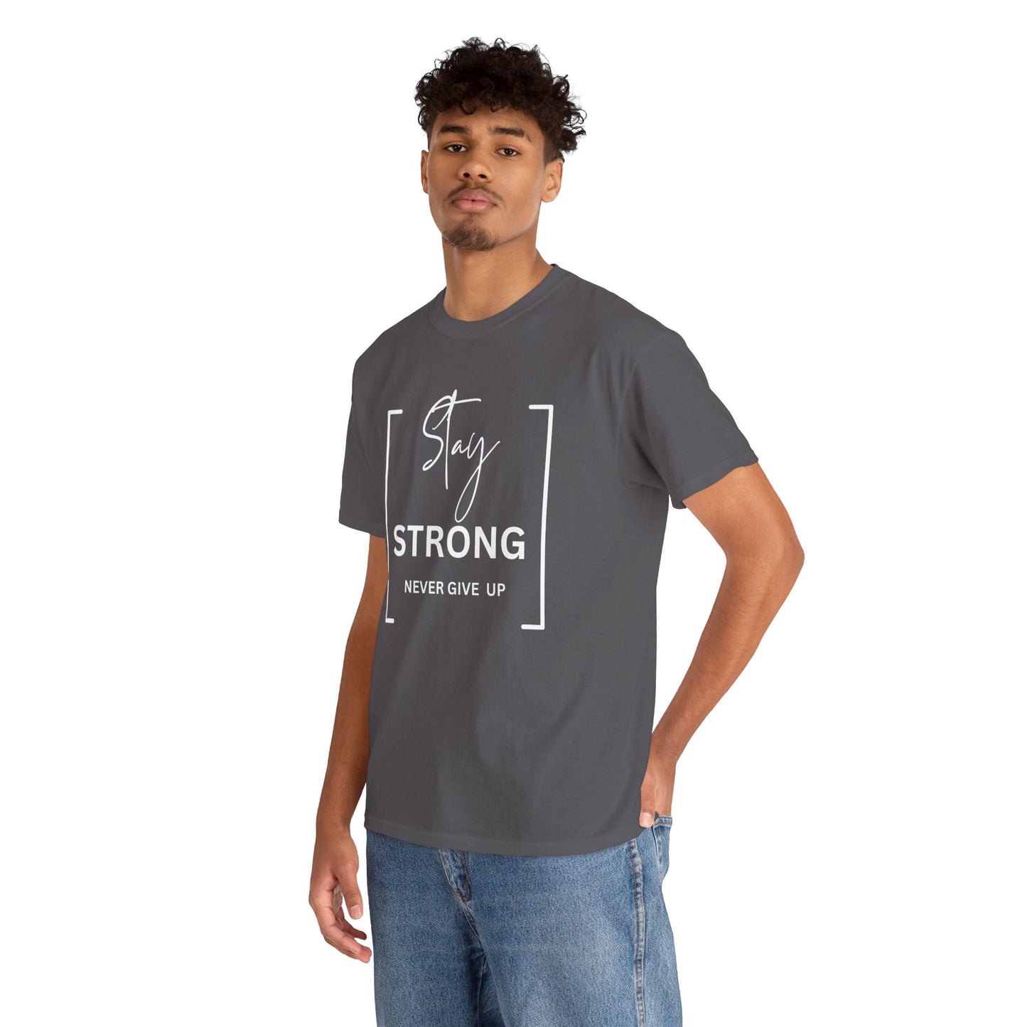 Stay Strong - Unisex Heavy Cotton Tee