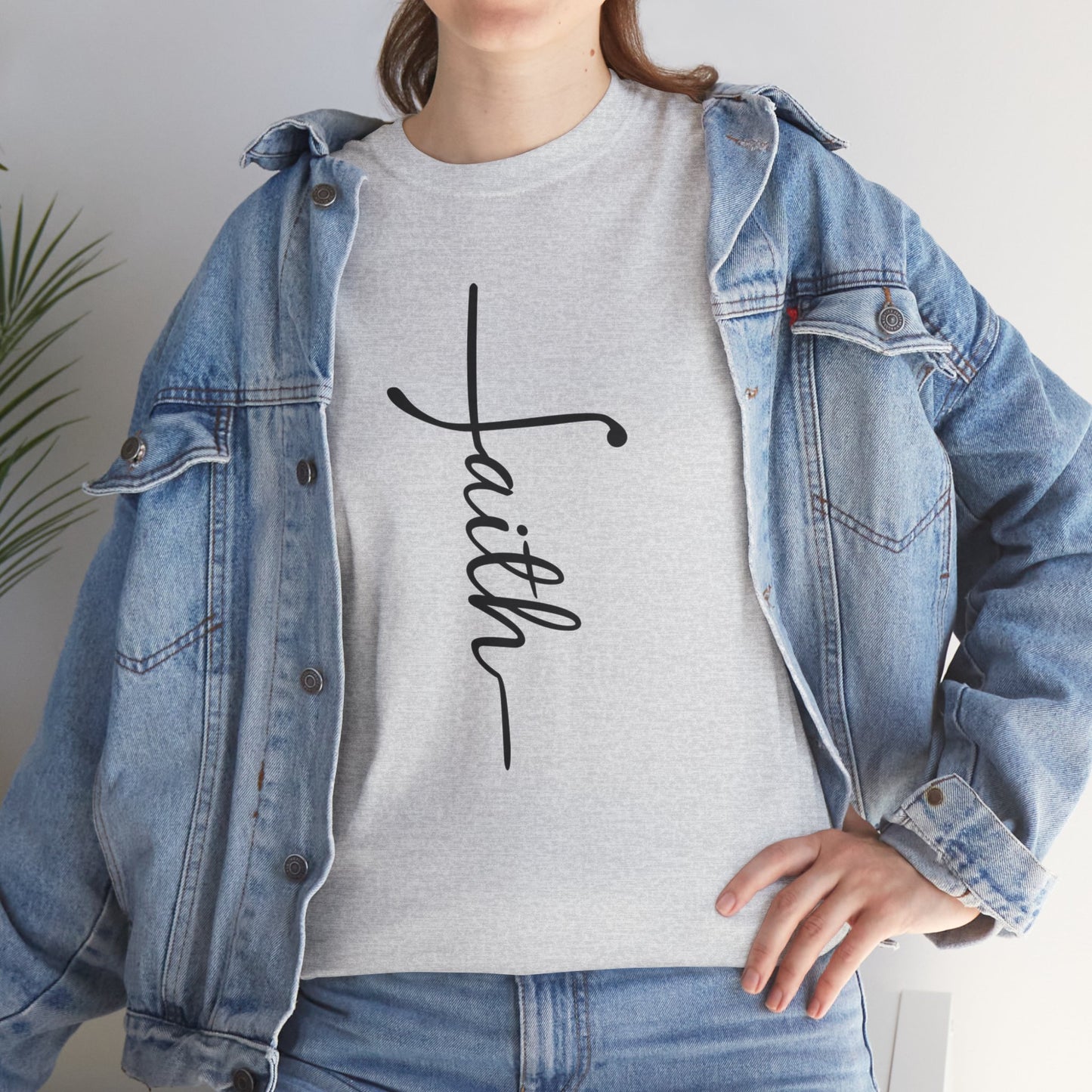 Faith - Unisex Heavy Cotton Tee
