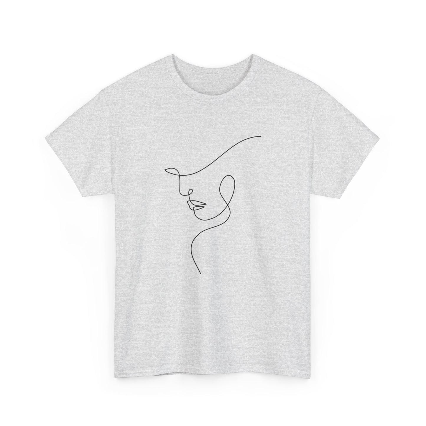 Woman Face - Unisex Heavy Cotton Tee