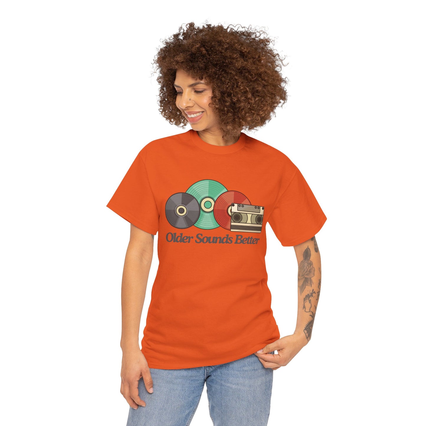 Older sounds better - Unisex Heavy Cotton Tee