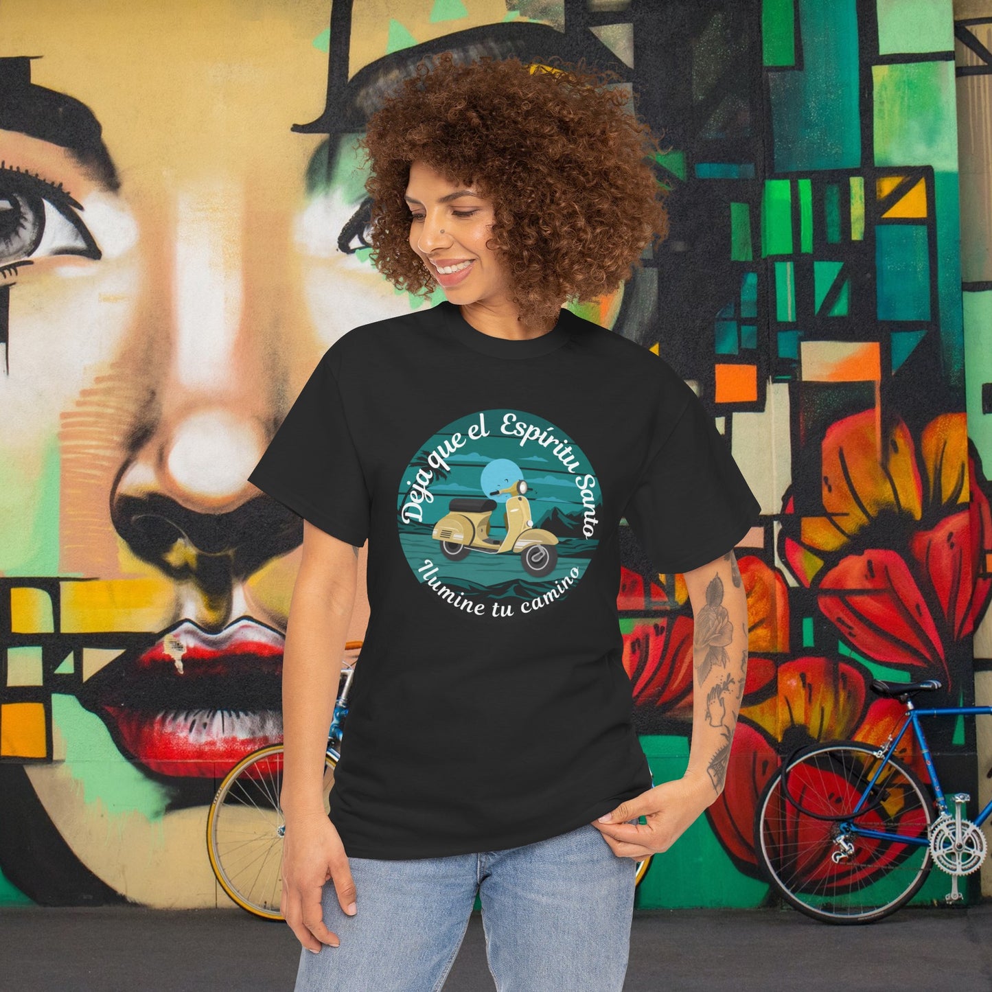 Deja que el Espíritu - Unisex Heavy Cotton Tee
