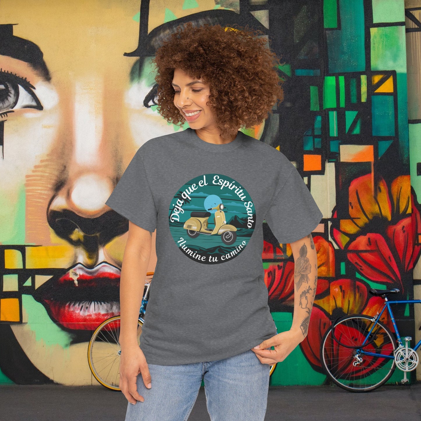 Deja que el Espíritu - Unisex Heavy Cotton Tee