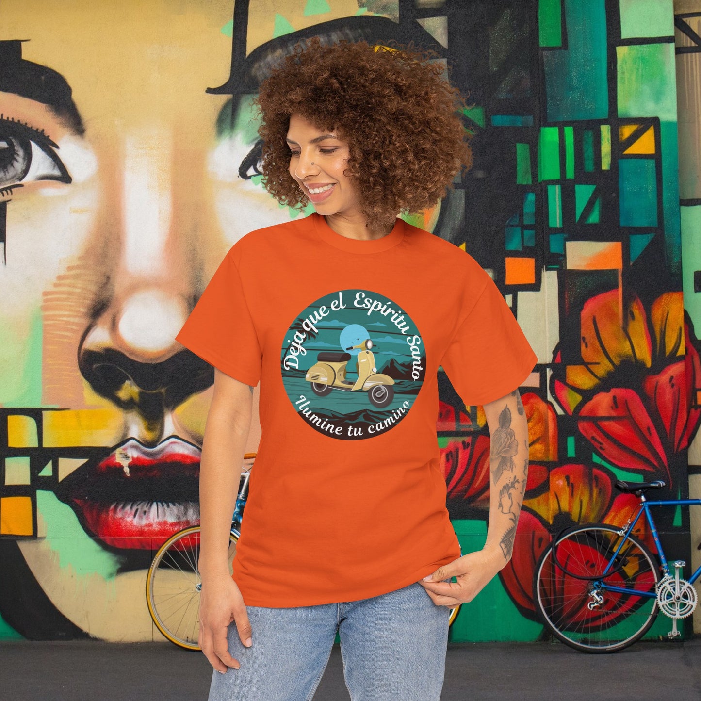 Deja que el Espíritu - Unisex Heavy Cotton Tee