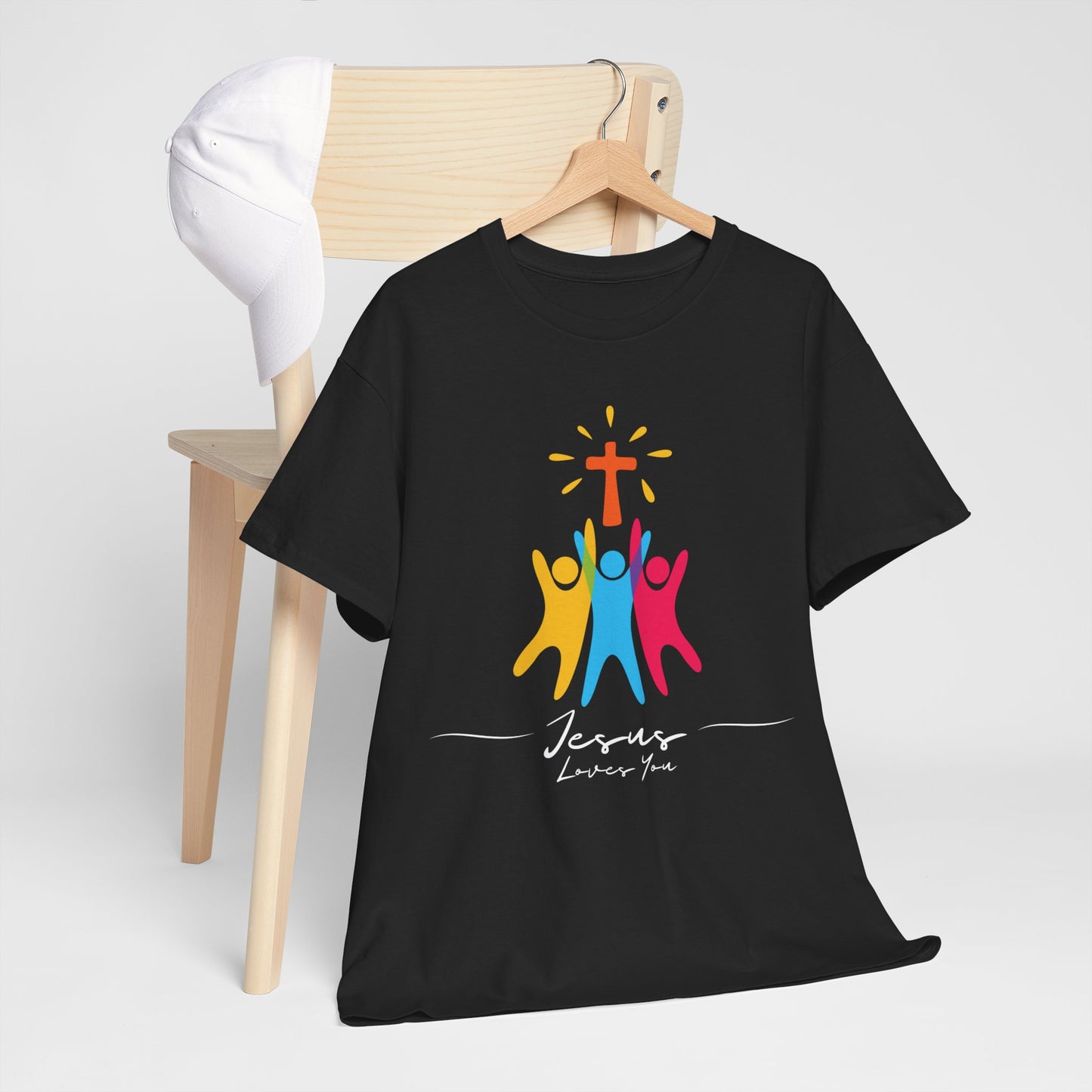 Jesus Loves You - Unisex Heavy Cotton Tee