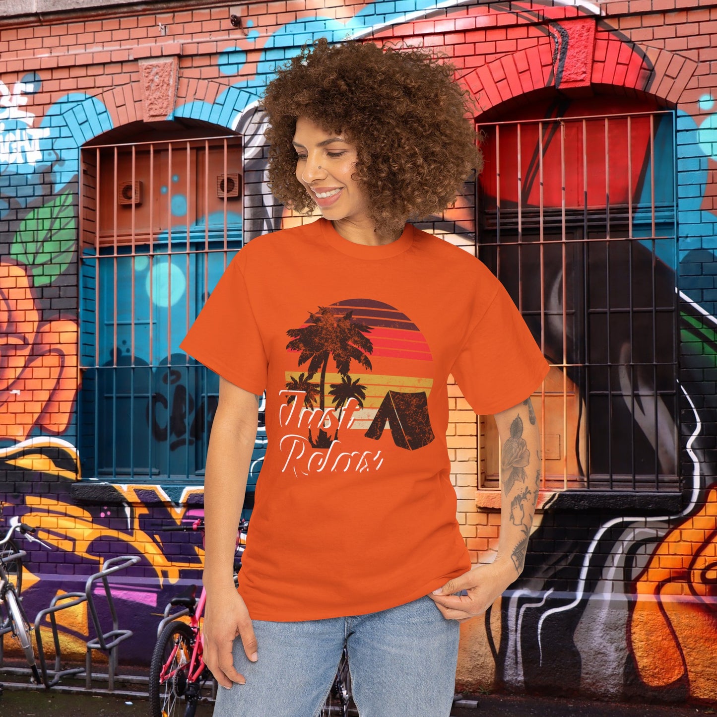 Just Relax - Unisex Heavy Cotton Tee