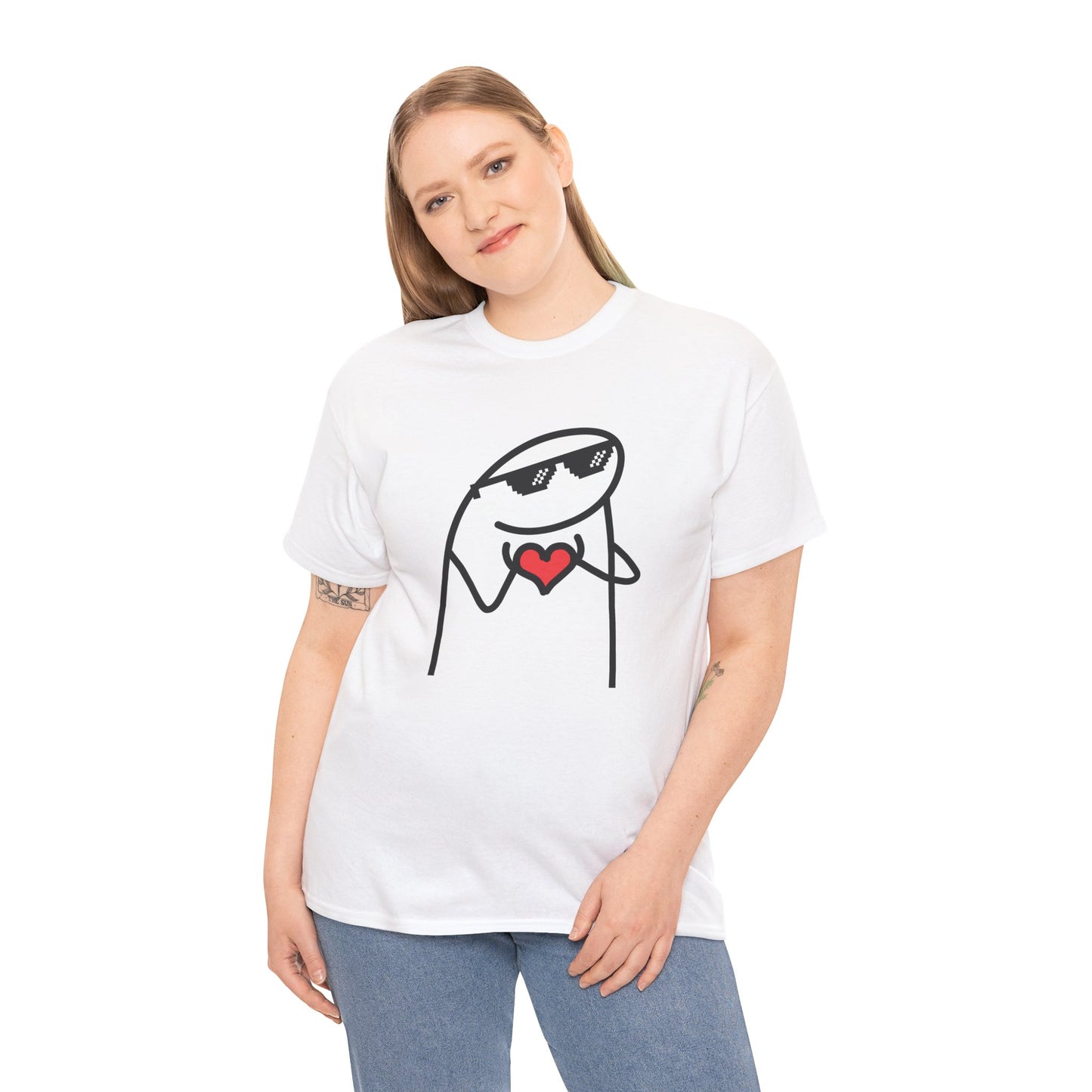 Meme Character - Unisex Heavy Cotton Tee