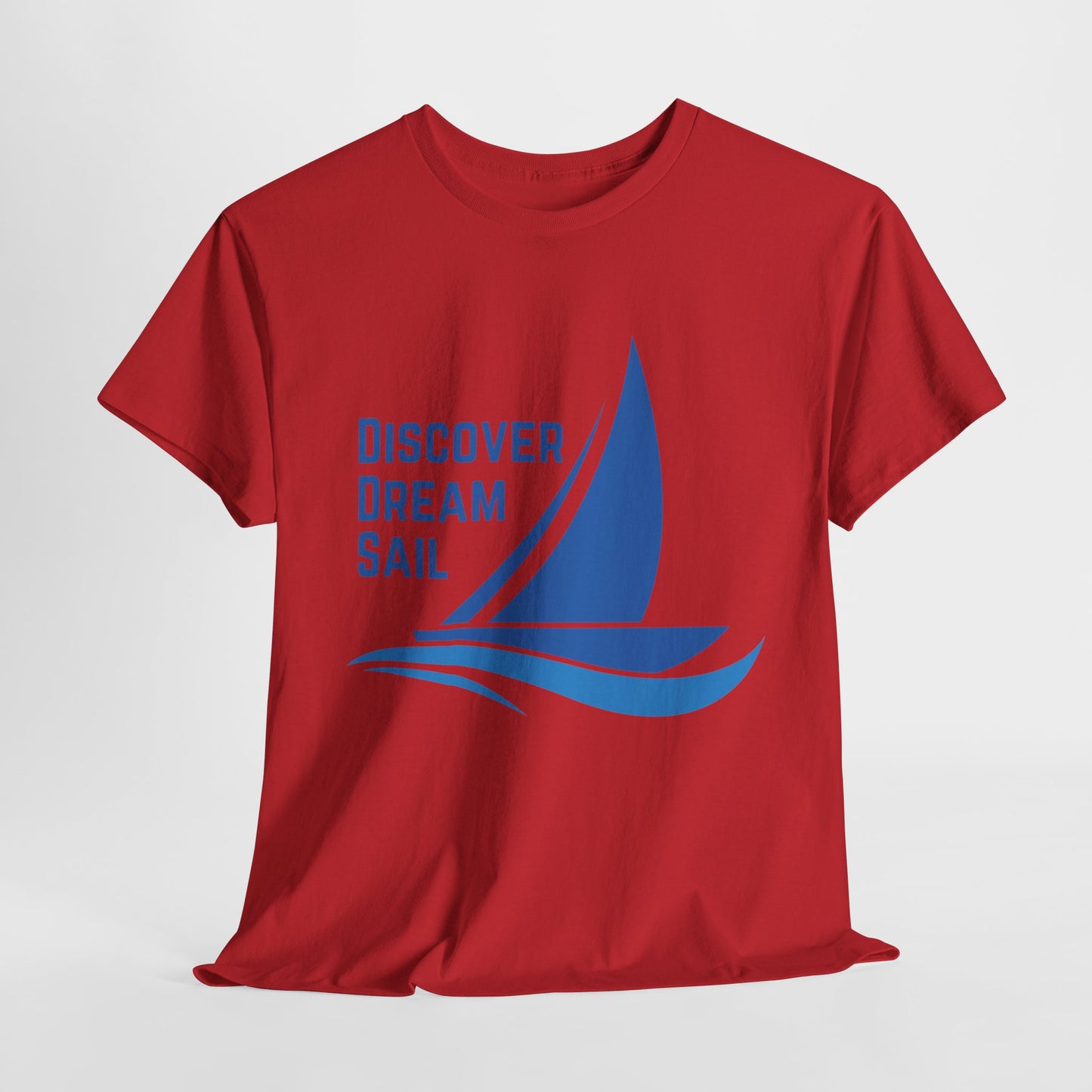 Discover Dream Sail - Unisex Heavy Cotton Tee