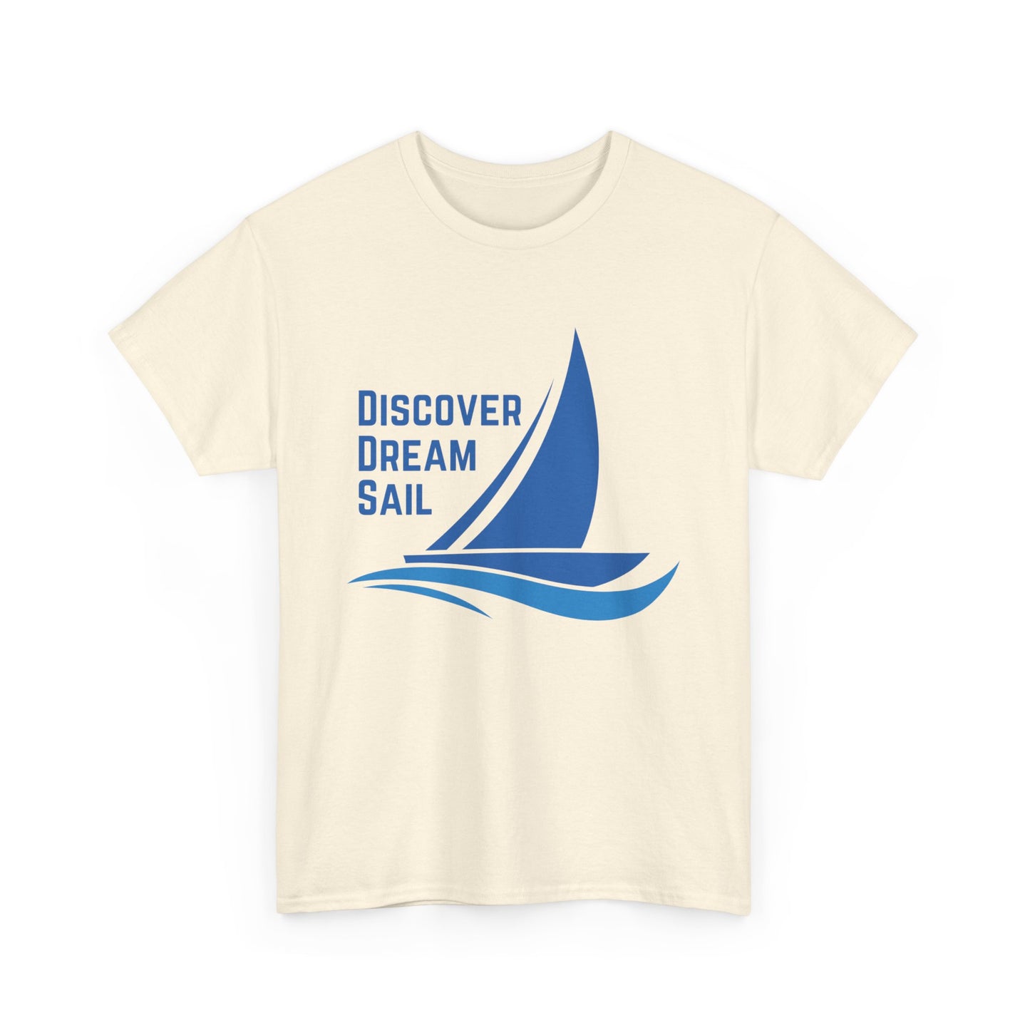 Discover Dream Sail - Unisex Heavy Cotton Tee