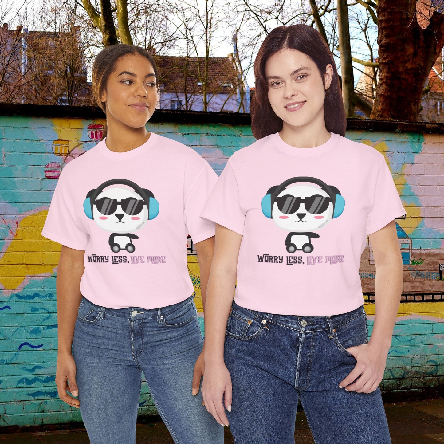Worry Less - Unisex Heavy Cotton Tee