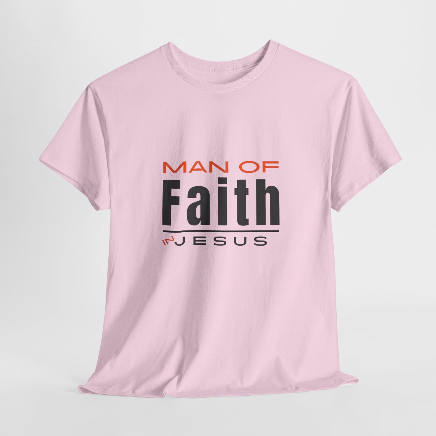 Christian Tee - Man of Faith