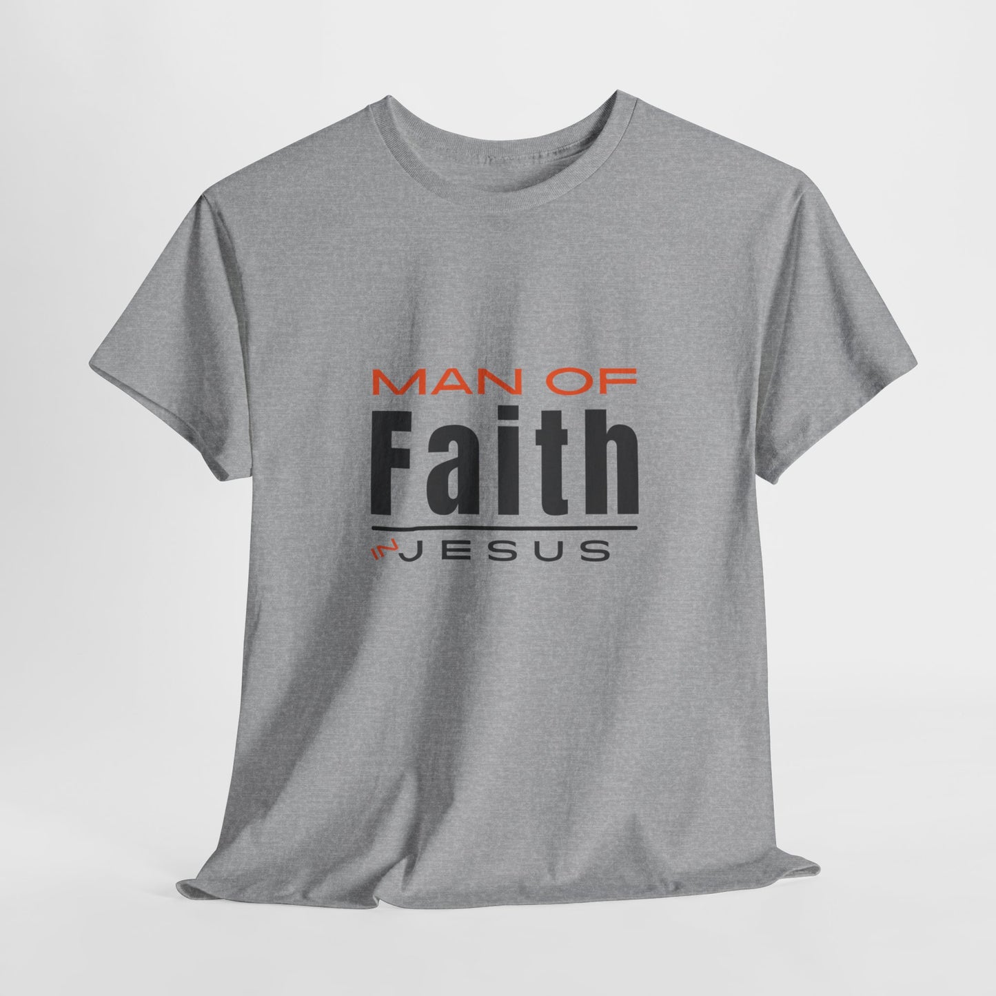 Christian Tee - Man of Faith