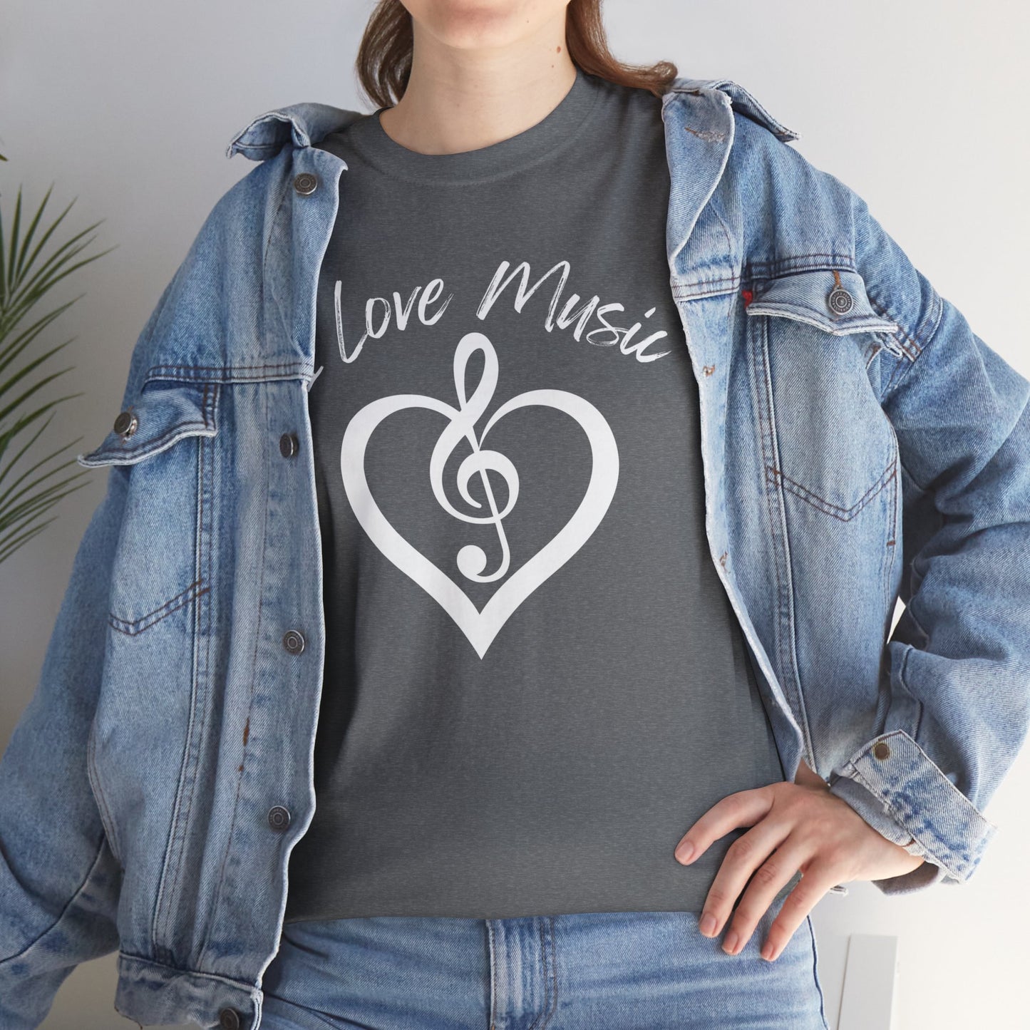 Love Music - Unisex Heavy Cotton Tee