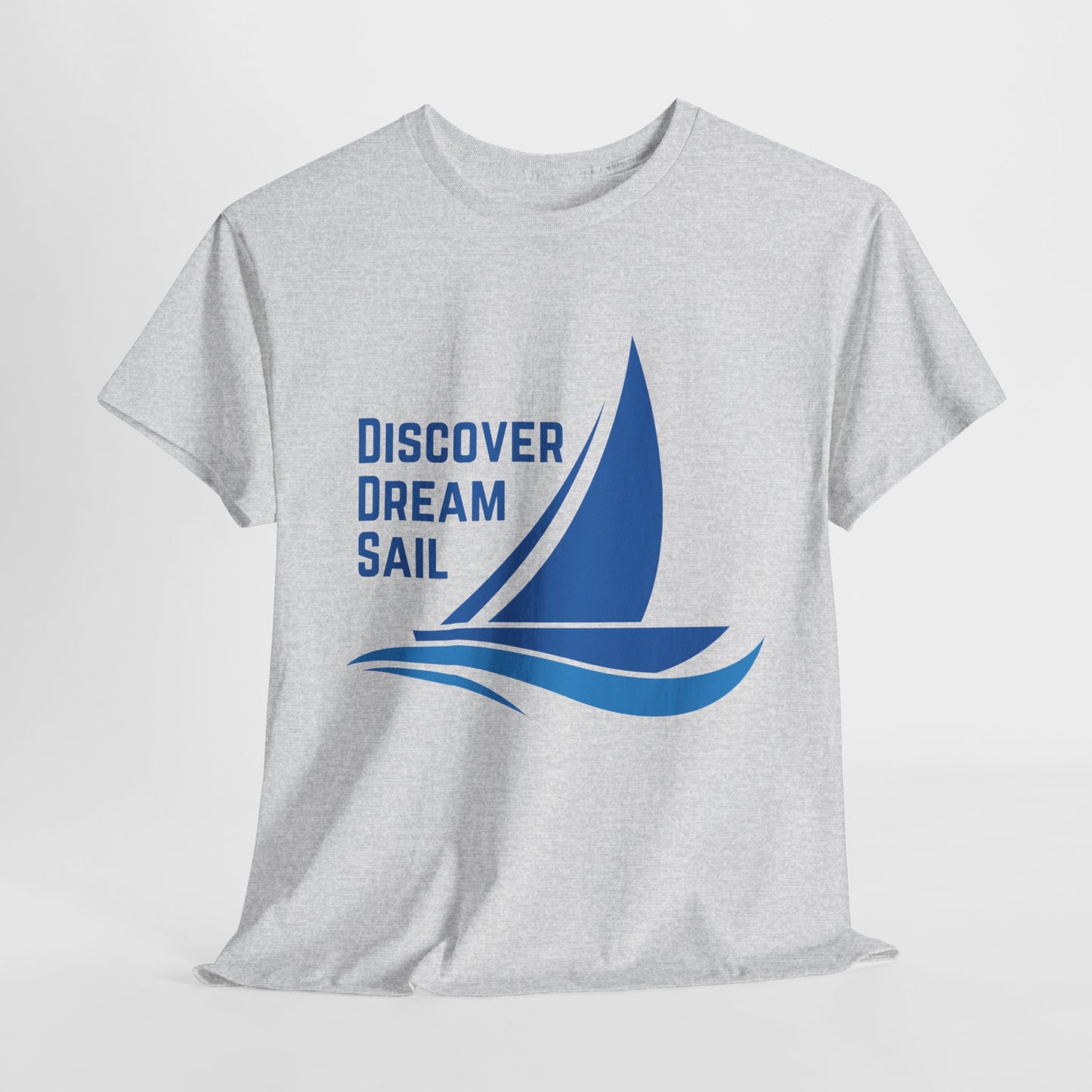 Discover Dream Sail - Unisex Heavy Cotton Tee