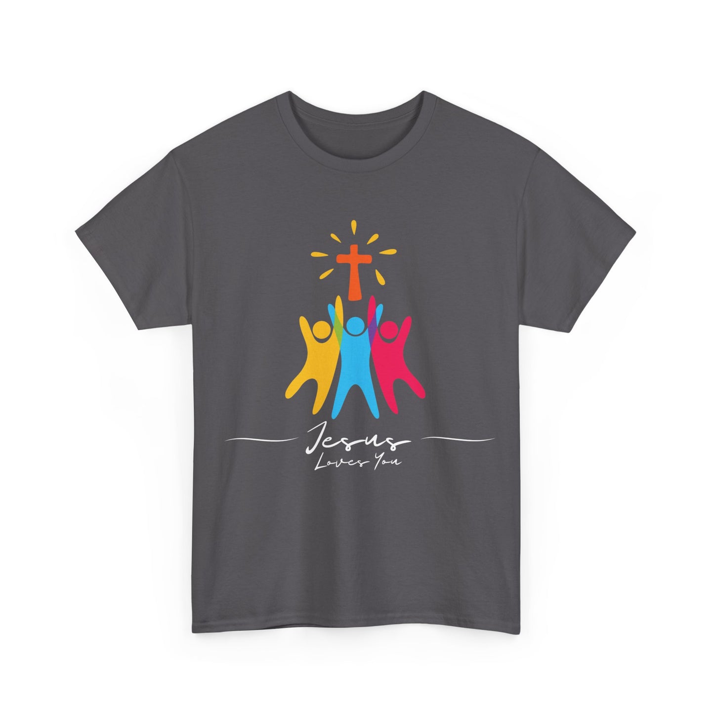 Jesus Loves You - Unisex Heavy Cotton Tee