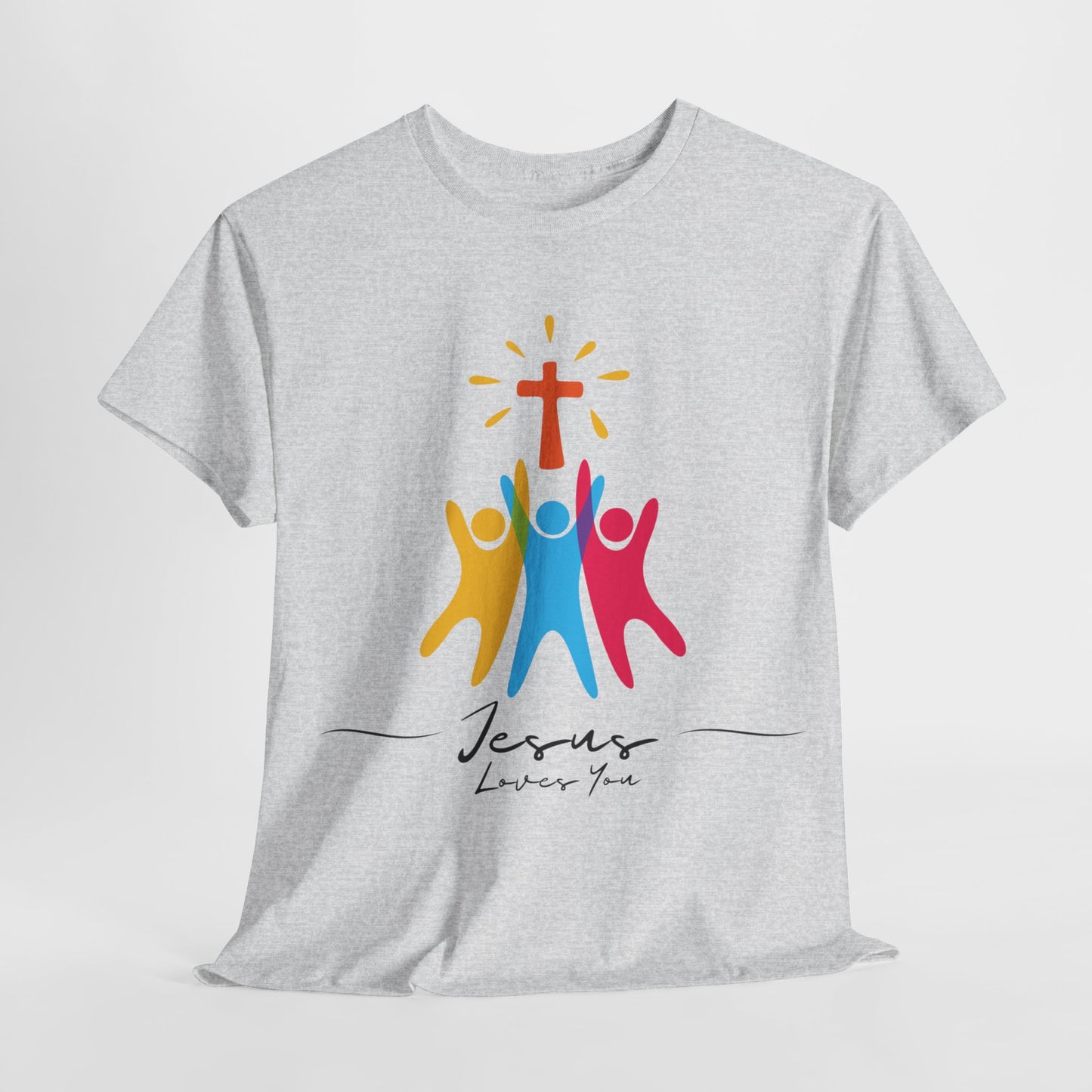 Jesus Loves You - Unisex Heavy Cotton Tee