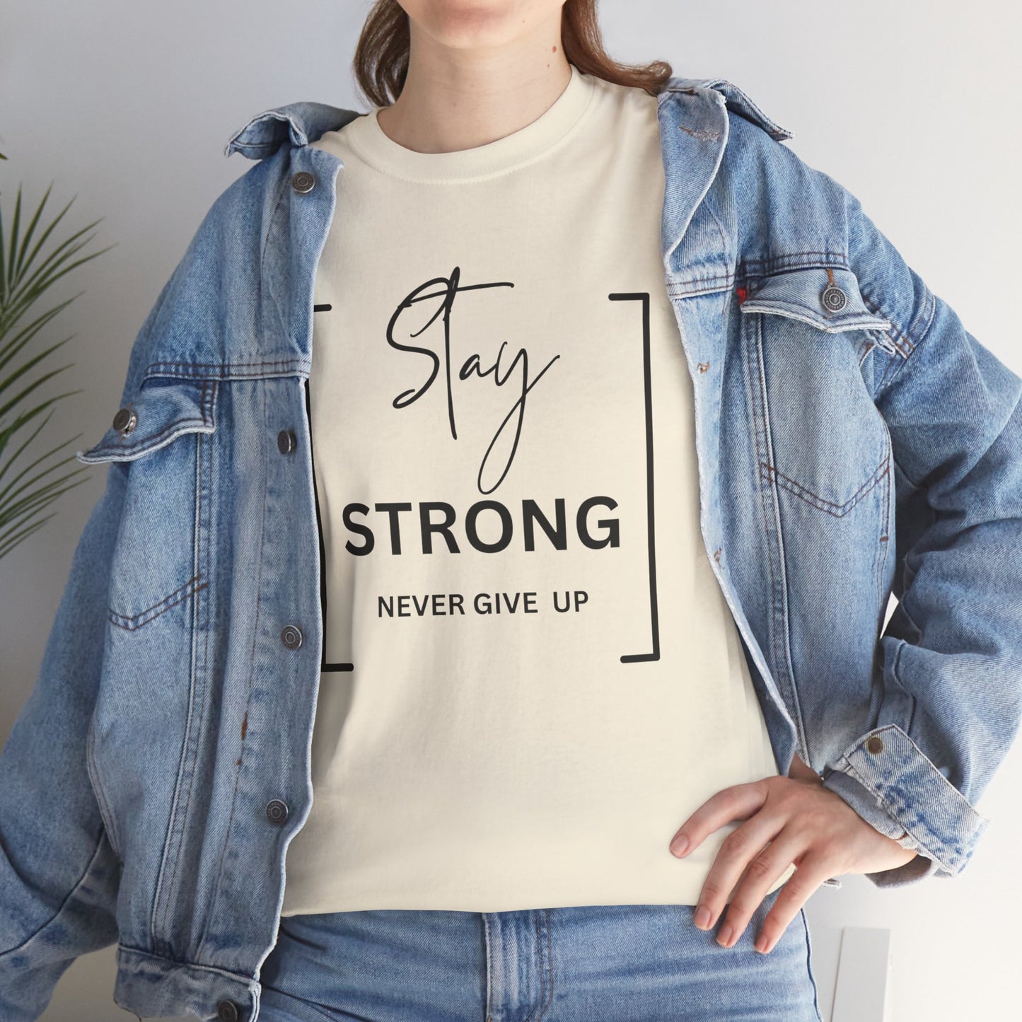 Stay Strong - Unisex Heavy Cotton Tee