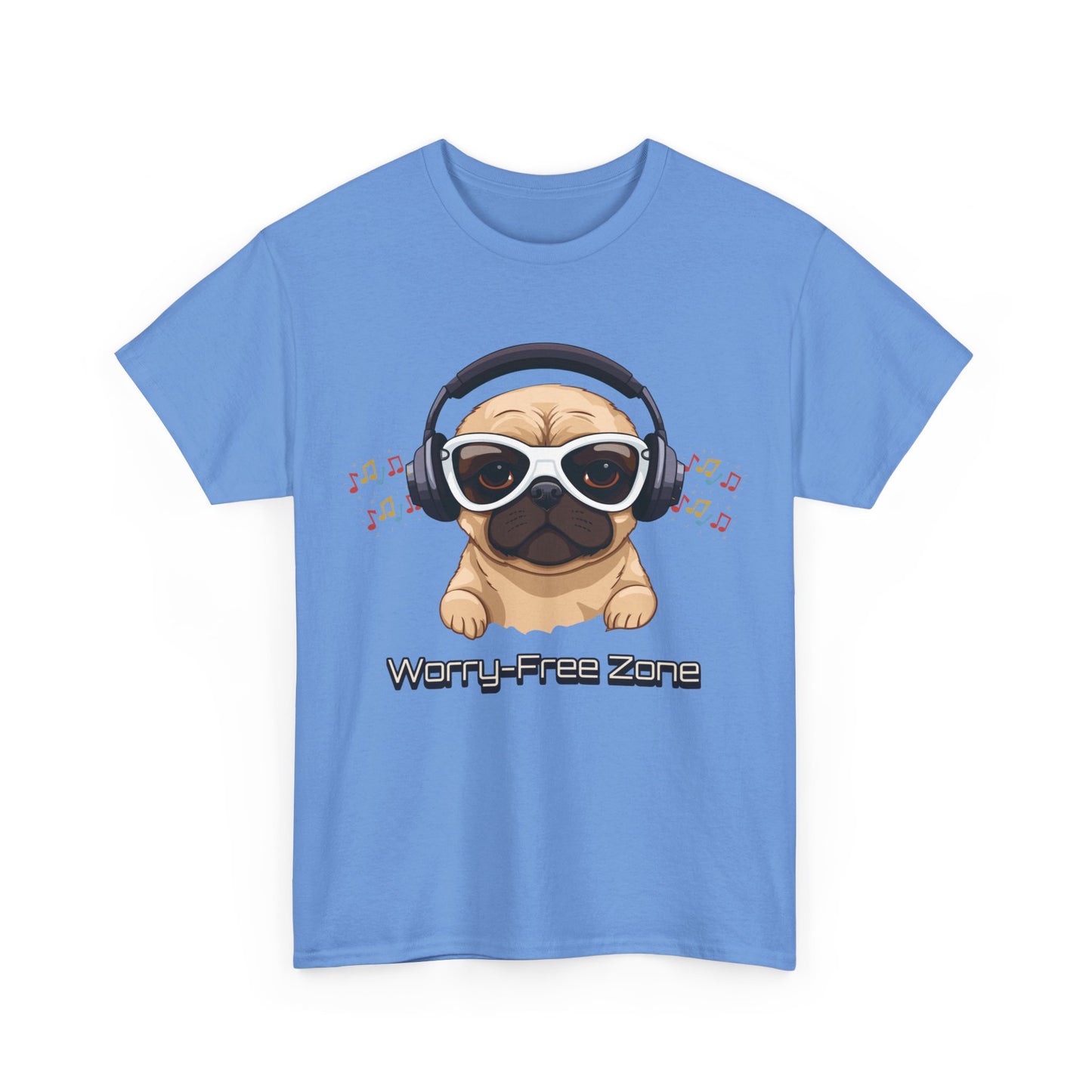 Worry-Free Zone - Unisex Heavy Cotton Tee