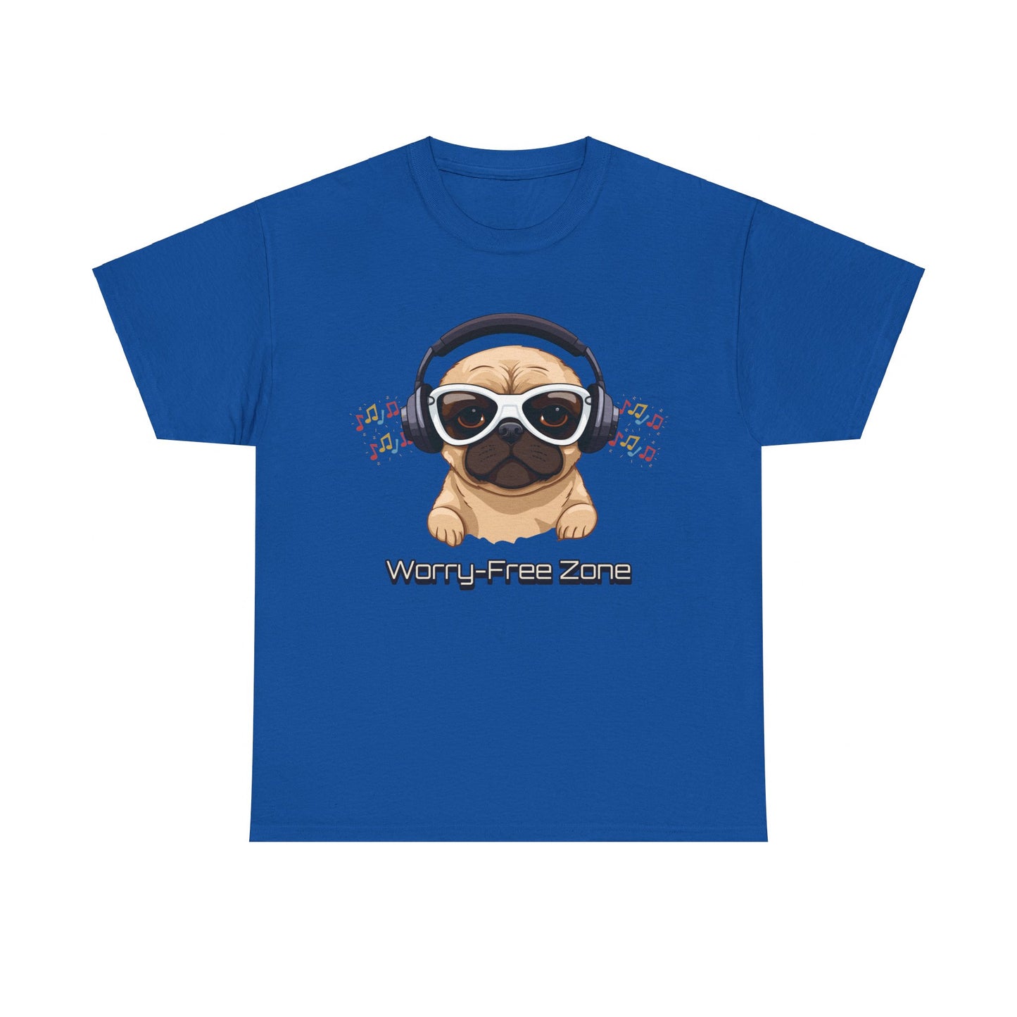 Worry-Free Zone - Unisex Heavy Cotton Tee