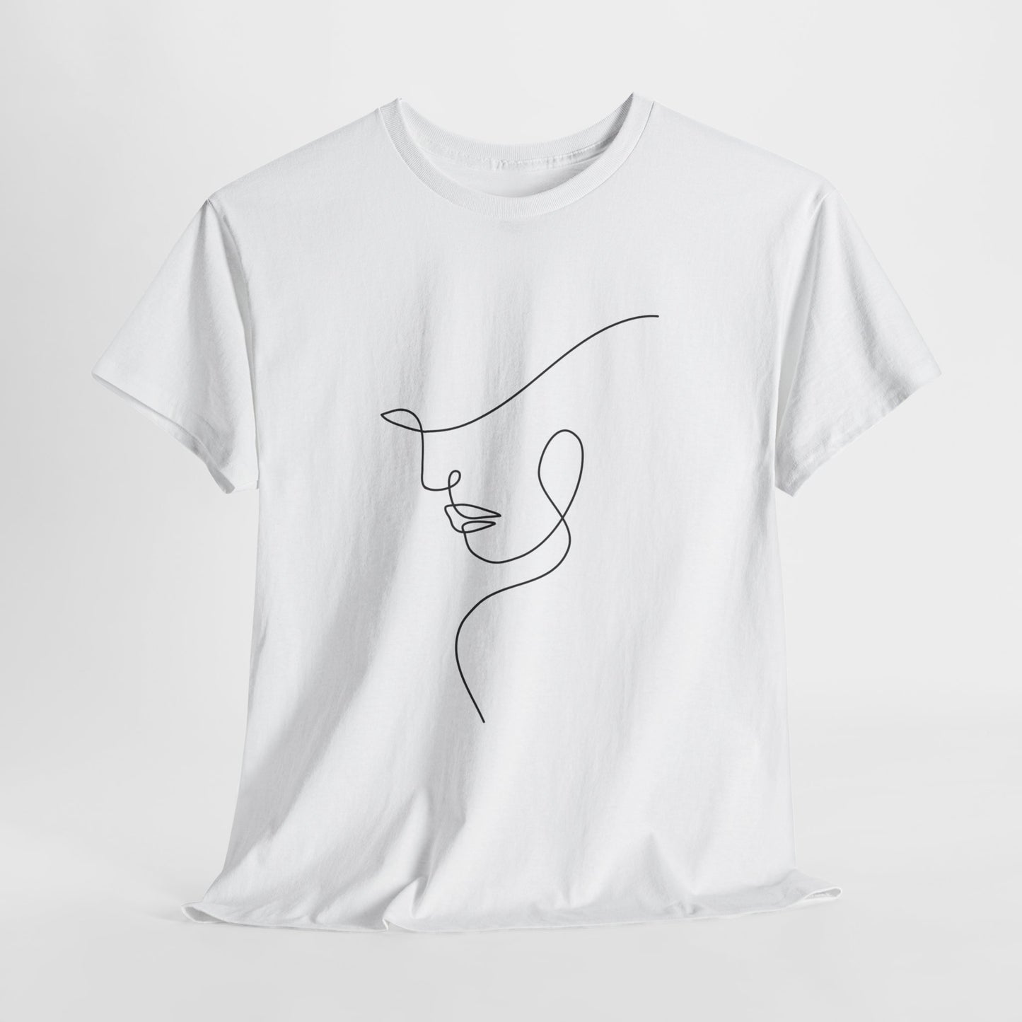 Woman Face - Unisex Heavy Cotton Tee