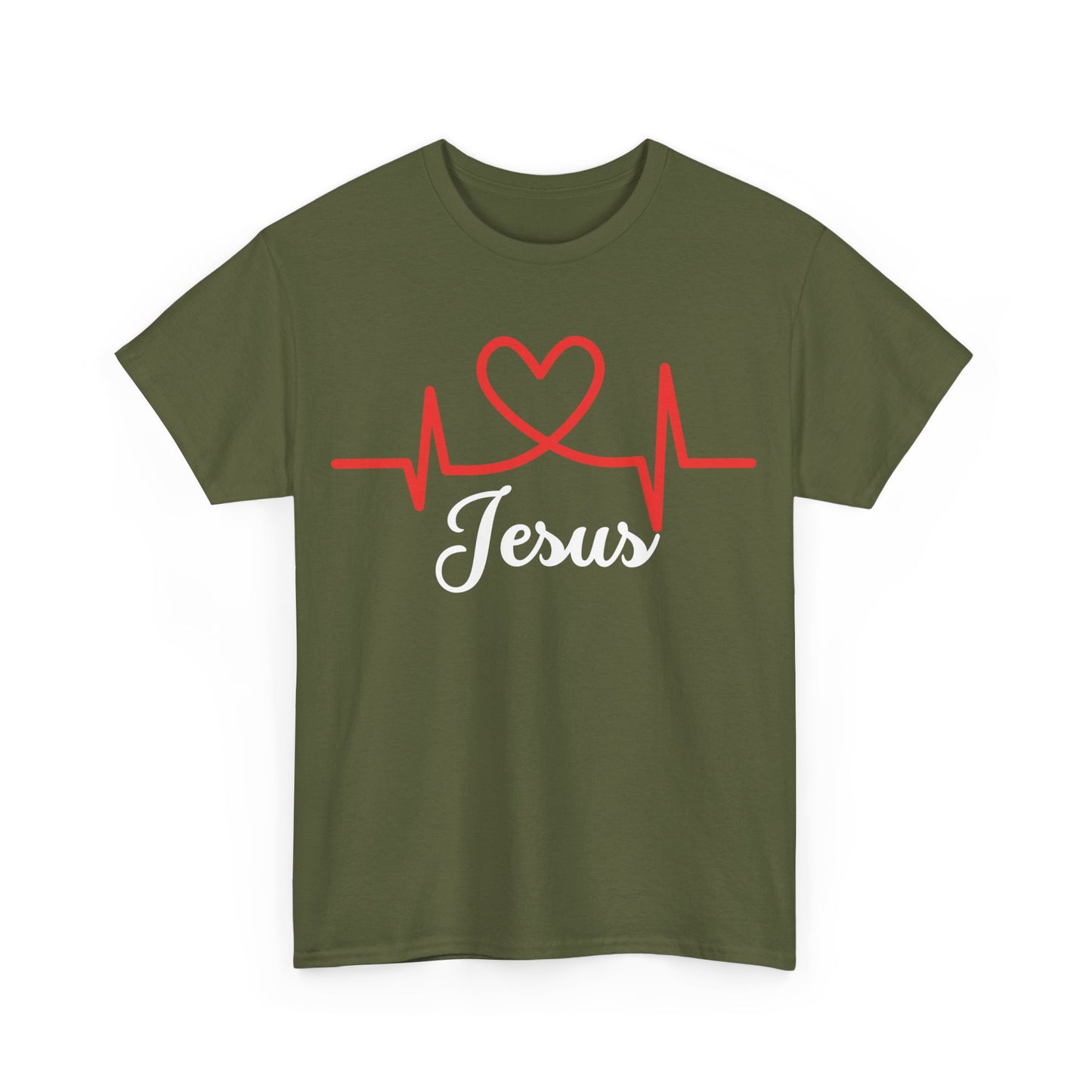 Jesus Hearth - Unisex Heavy Cotton Tee