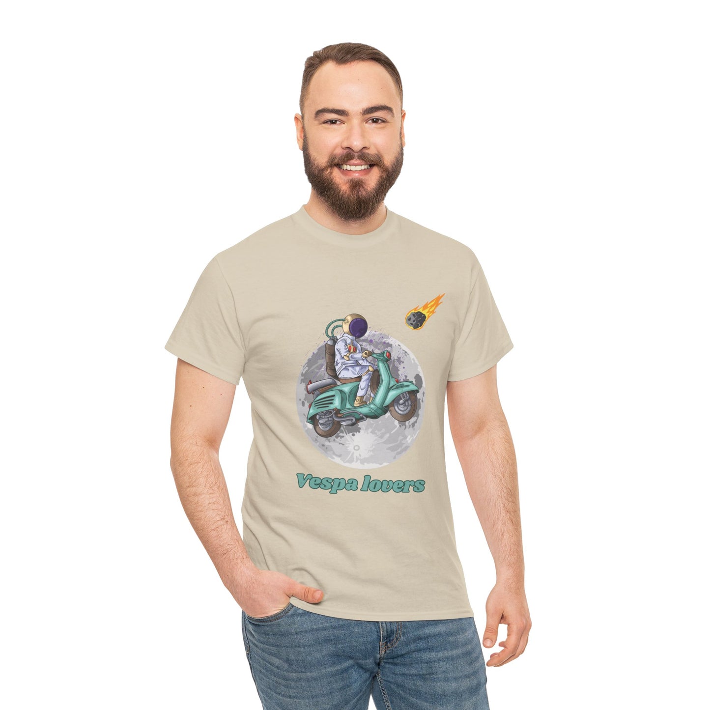 Vespa Lovers - Spanish - Unisex Heavy Cotton Tee
