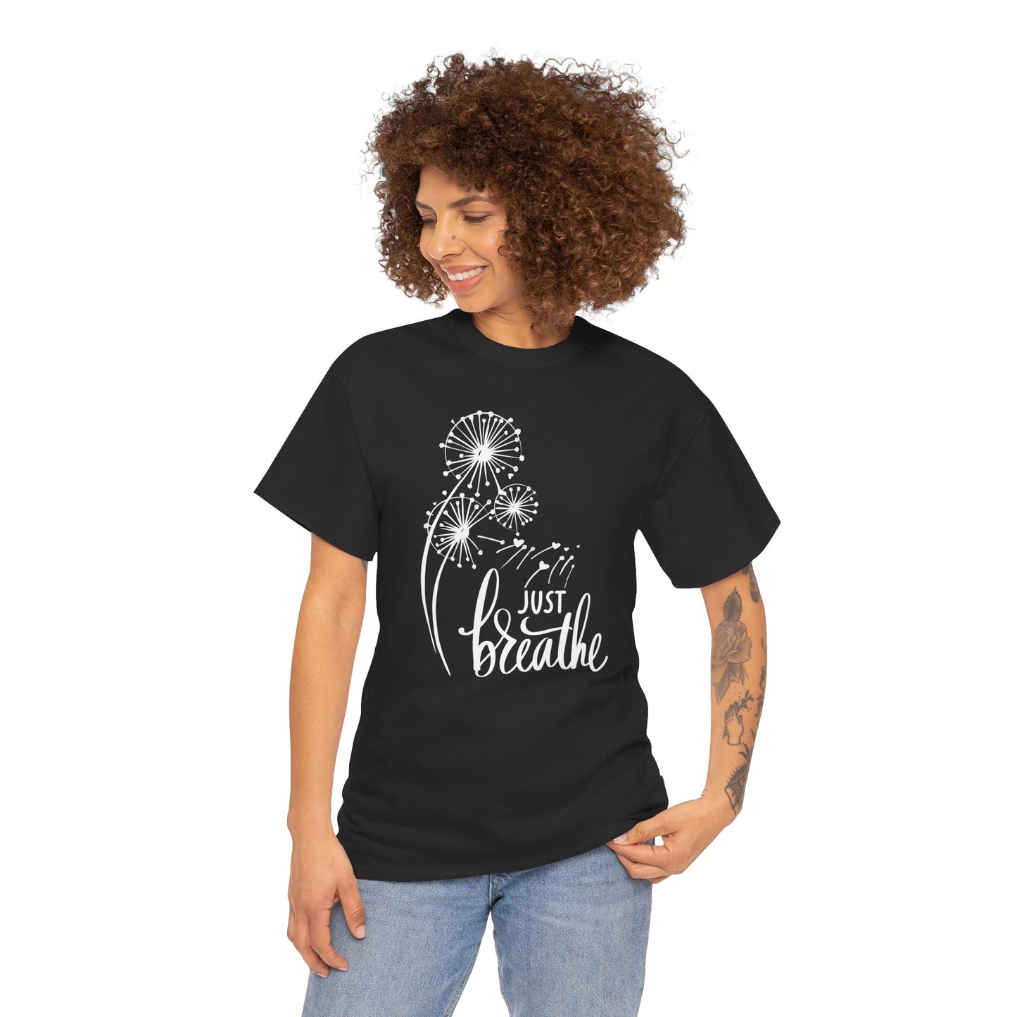 Just Breath - Unisex Heavy Cotton Tee