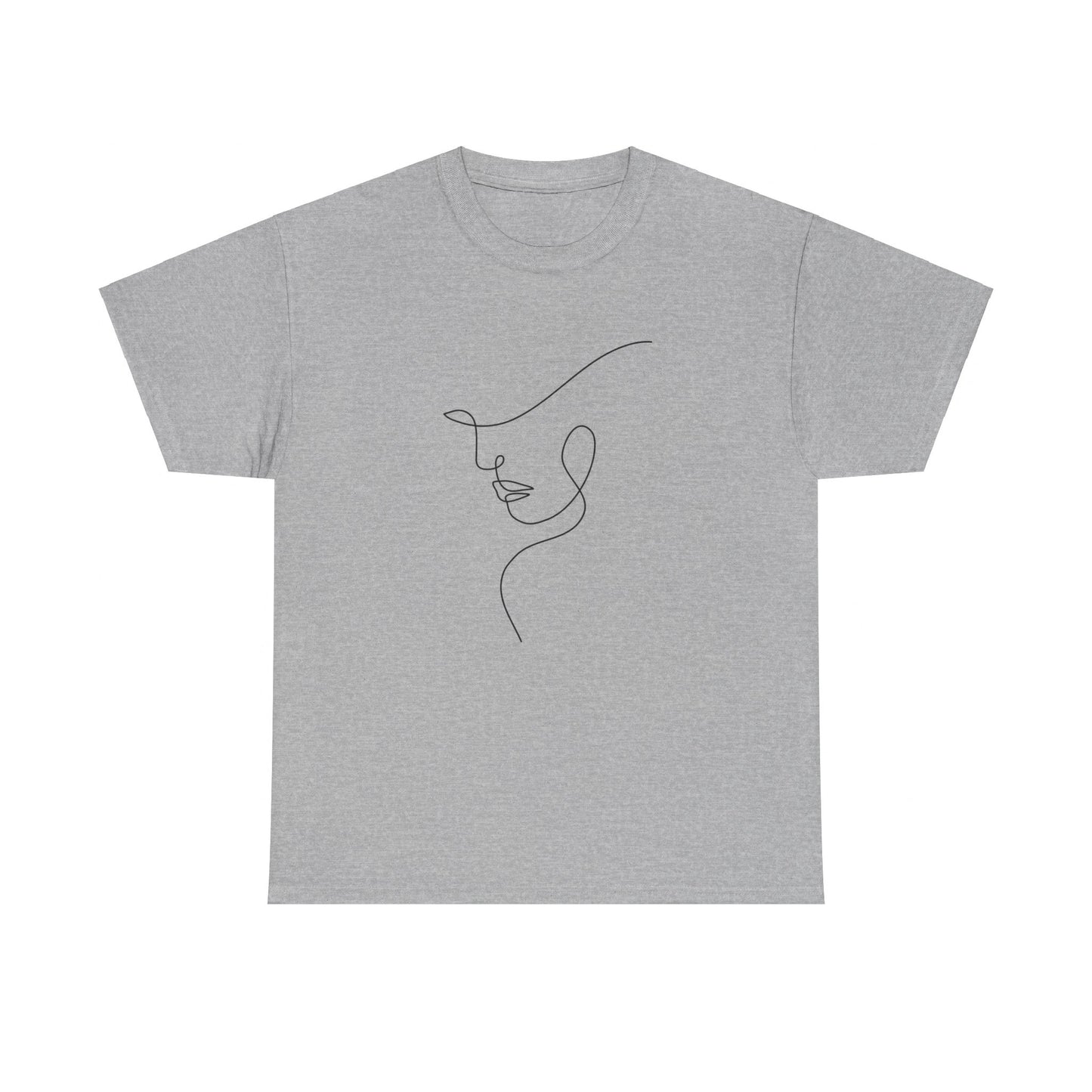 Woman Face - Unisex Heavy Cotton Tee