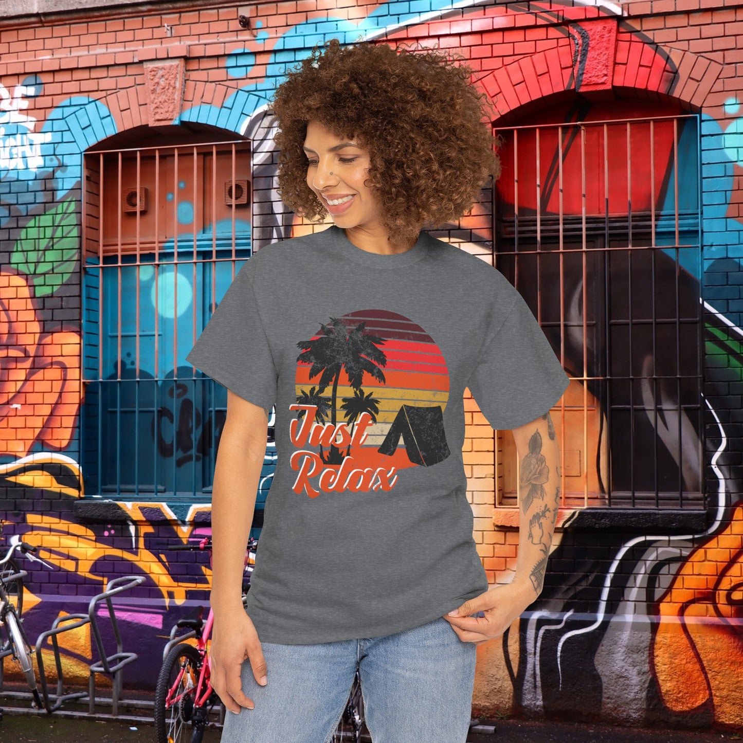 Just Relax - Unisex Heavy Cotton Tee