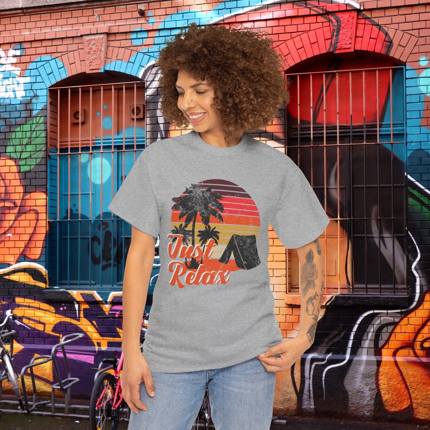 Just Relax - Unisex Heavy Cotton Tee