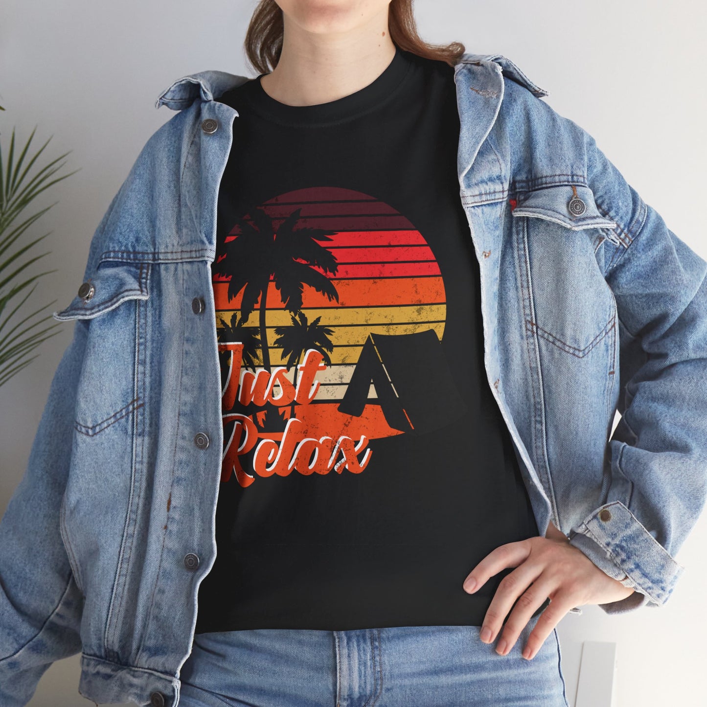 Just Relax - Unisex Heavy Cotton Tee
