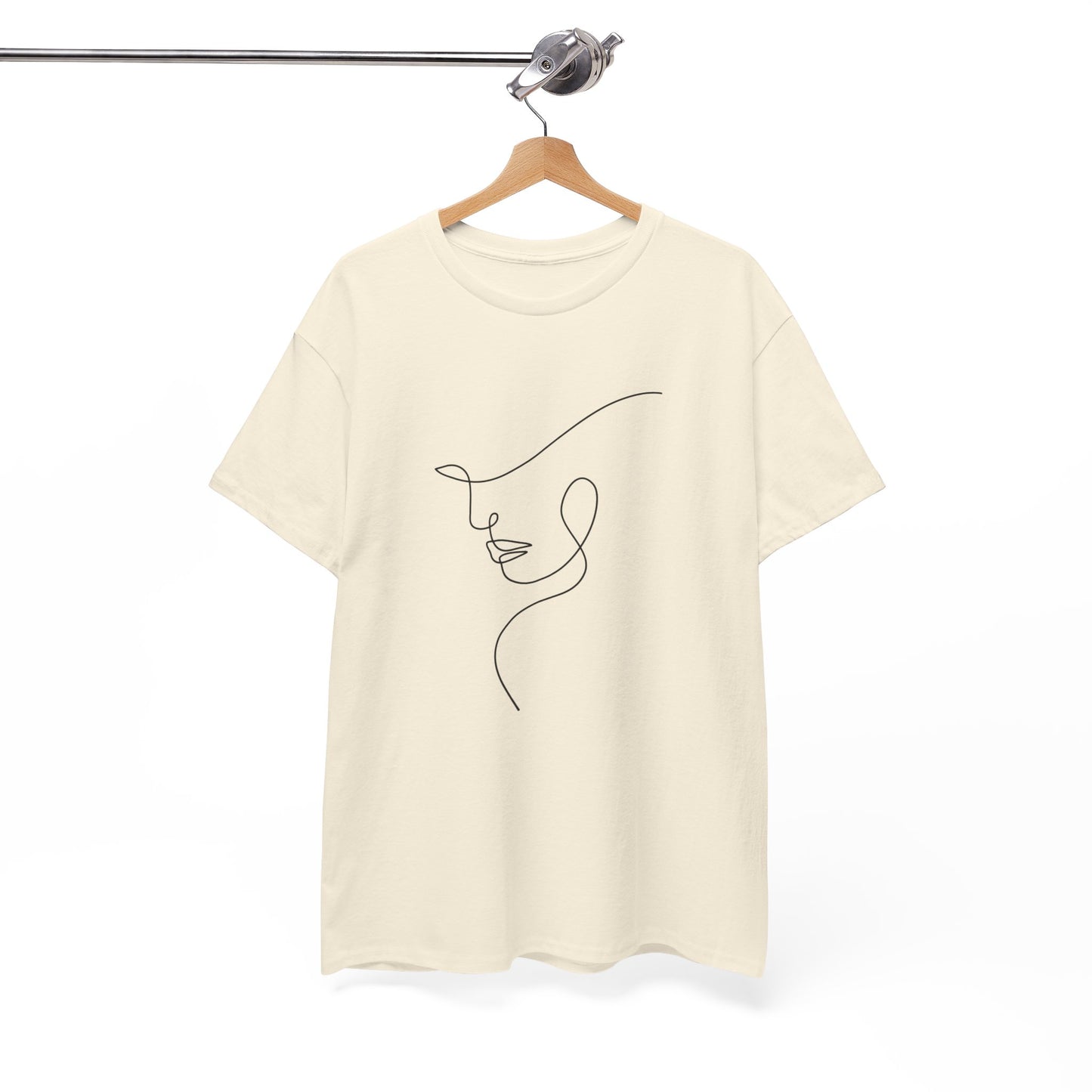 Woman Face - Unisex Heavy Cotton Tee