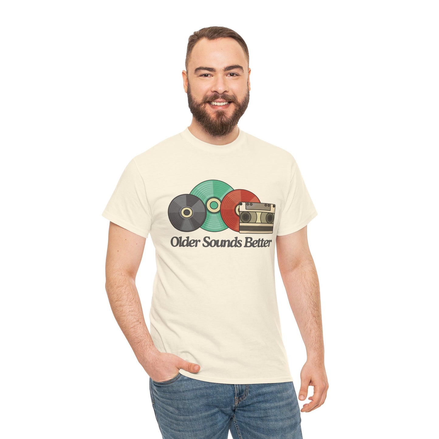 Older sounds better - Unisex Heavy Cotton Tee