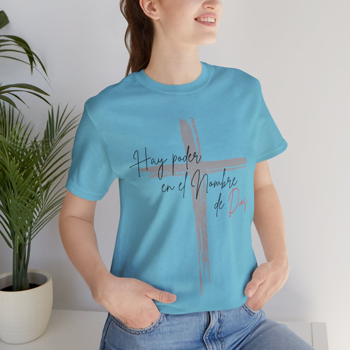 Hay poder en el nombre - Unisex Jersey Short Sleeve Tee