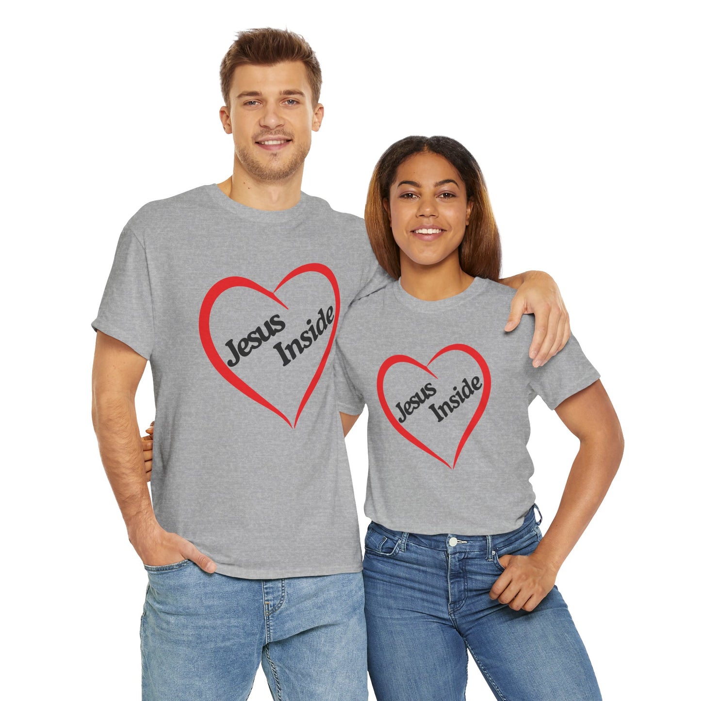 Jesus Inside - Unisex Heavy Cotton Tee
