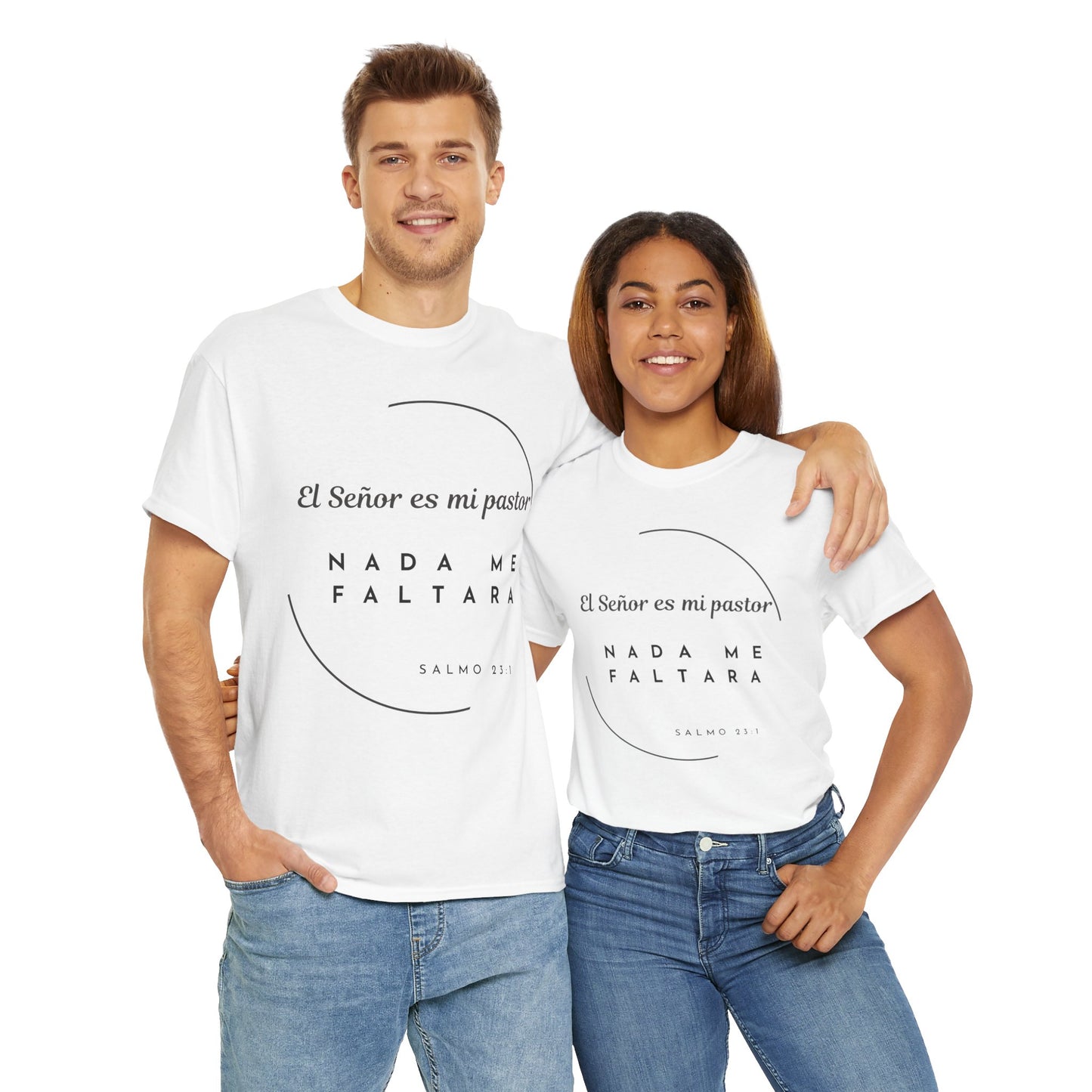 El Señor es mi pastor - Spanish - Unisex Heavy Cotton Tee