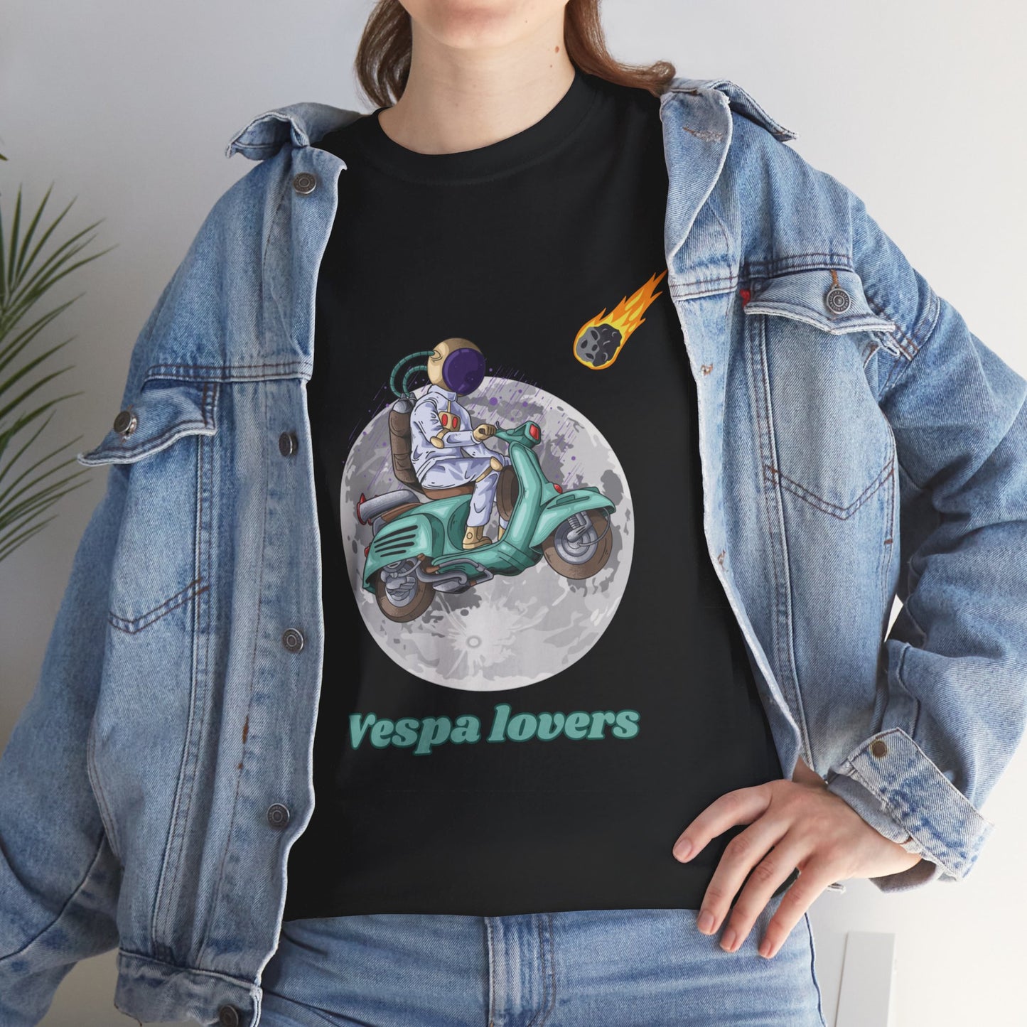 Vespa Lovers - Spanish - Unisex Heavy Cotton Tee
