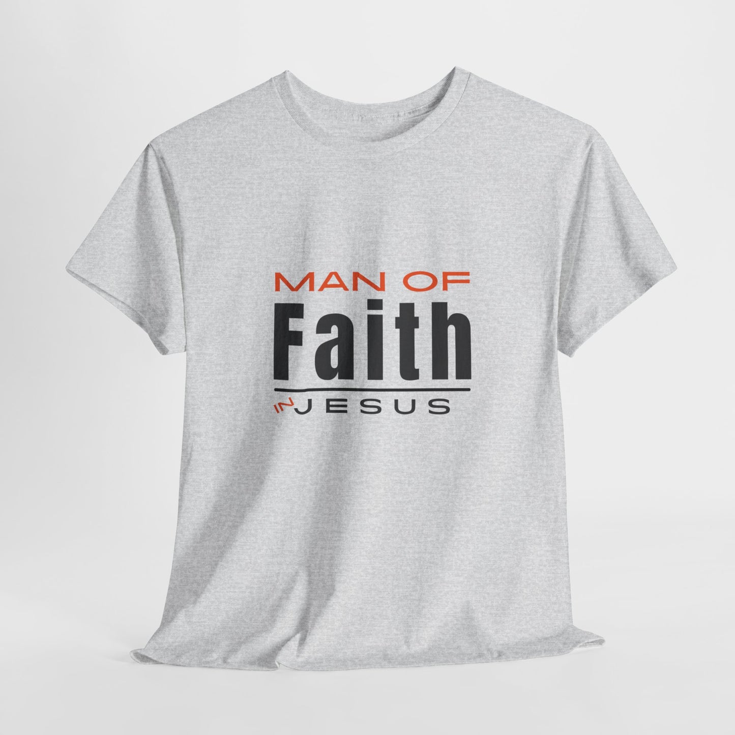Christian Tee - Man of Faith