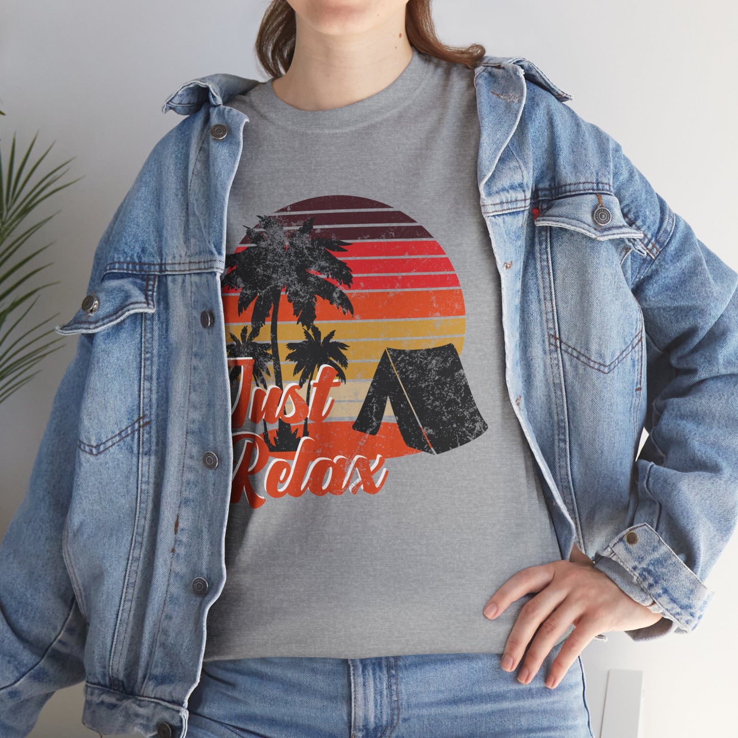 Just Relax - Unisex Heavy Cotton Tee