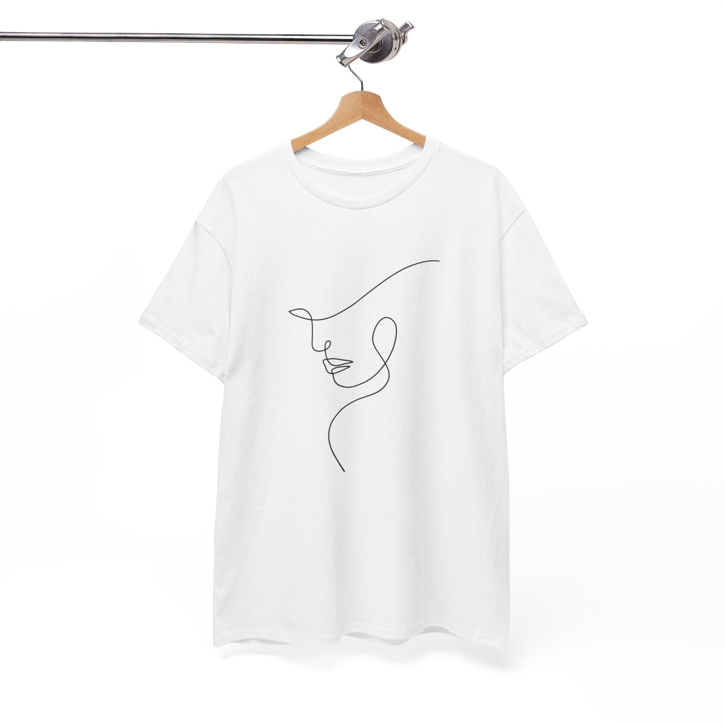 Woman Face - Unisex Heavy Cotton Tee