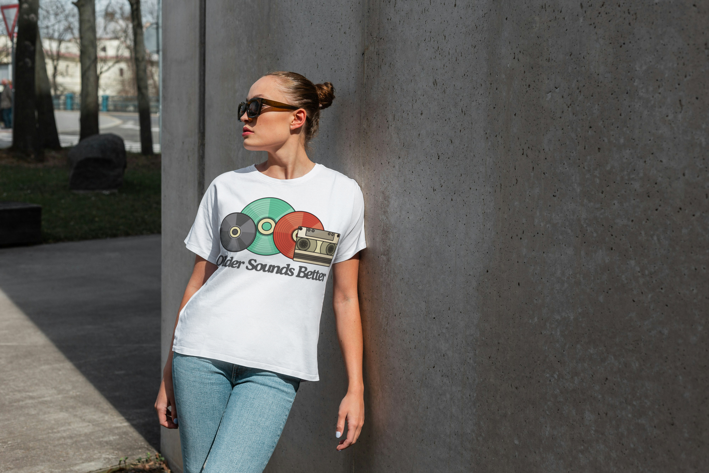 Older sounds better - Unisex Heavy Cotton Tee
