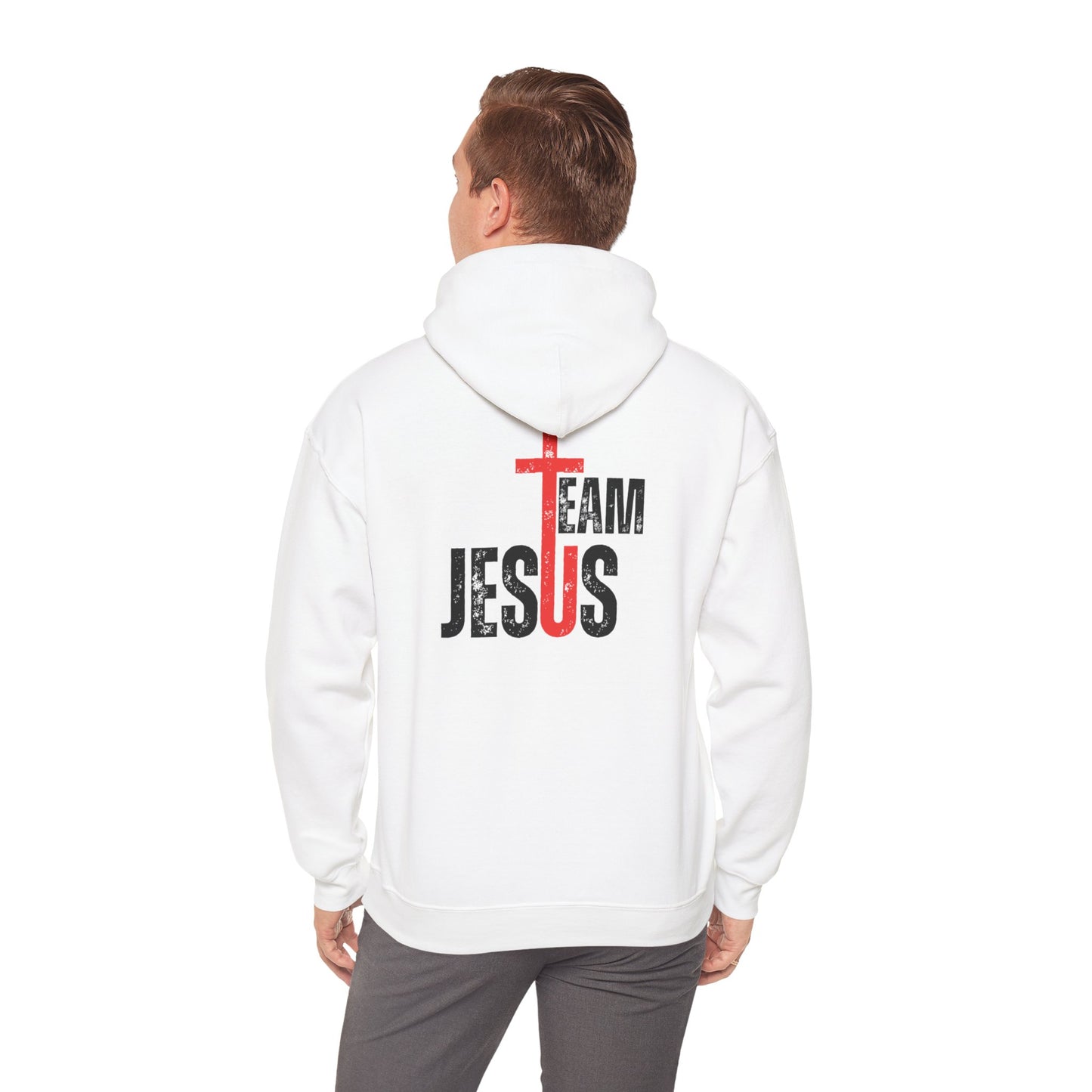 Team Jesus - Unisex Heavy Blend™ Hooded Sweatshirt
