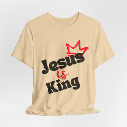 Jesus is King - Unisex Jersey Short Sleeve Tee