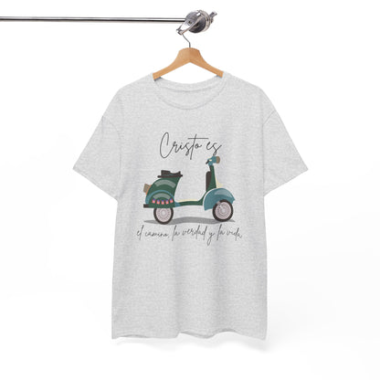Cristo es - PR Flag Spanish - Unisex Heavy Cotton Tee