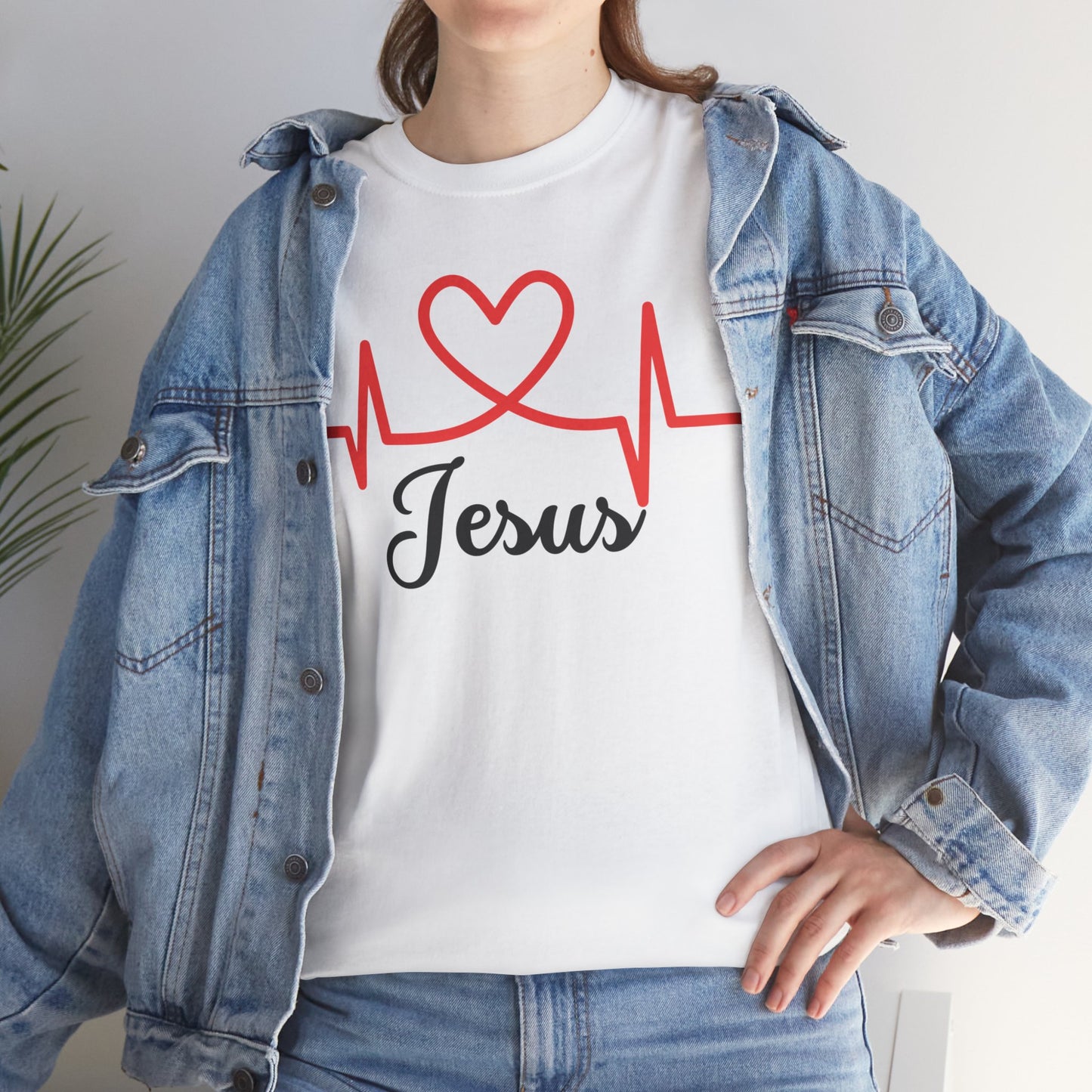 Jesus Hearth - Unisex Heavy Cotton Tee