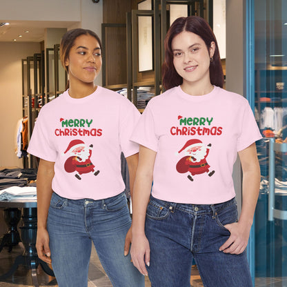 Christmas Santa Unisex Tee - Festive Holiday Apparel