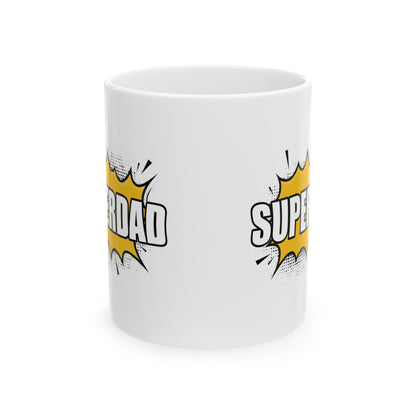 Superdad - Ceramic Mug, (11oz)