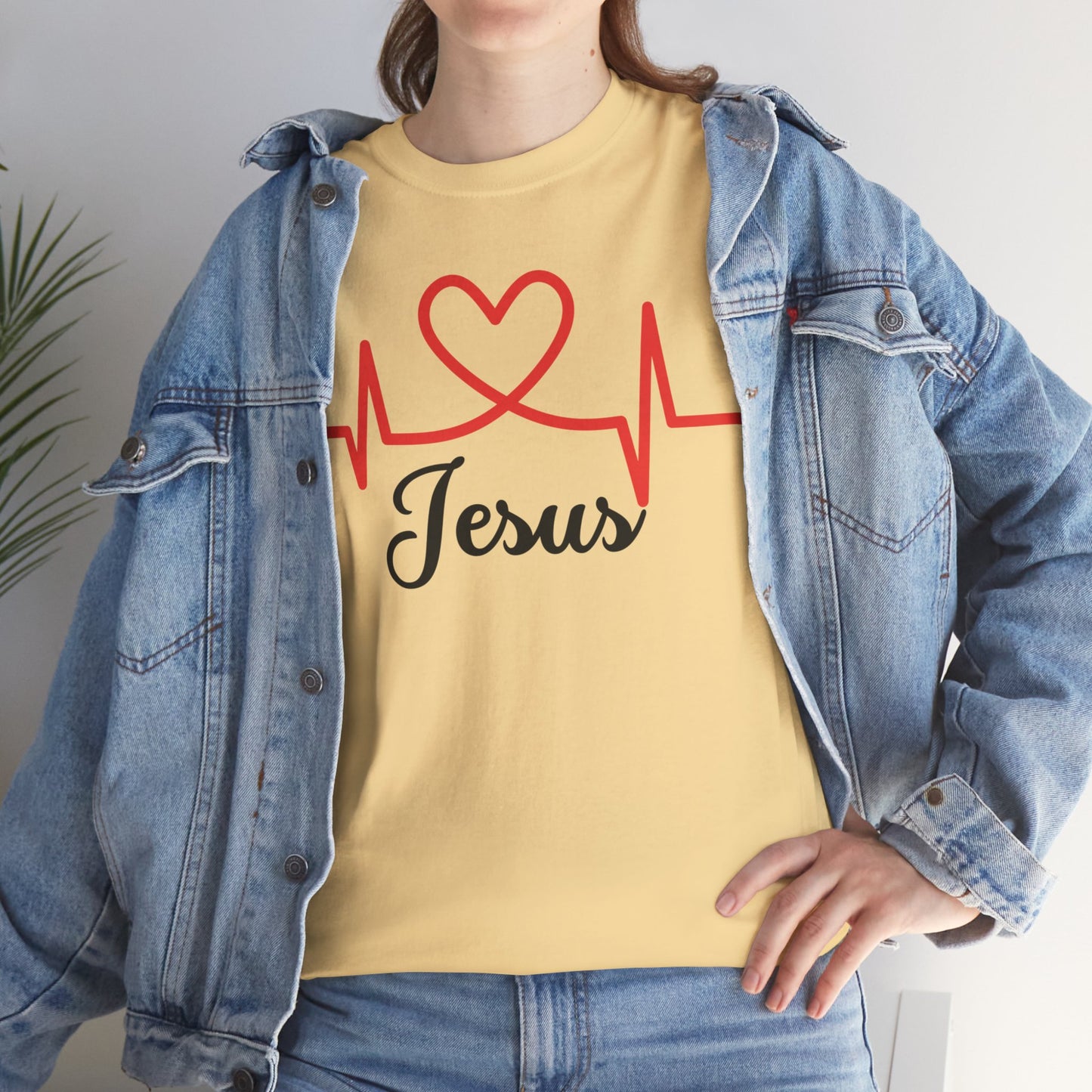 Jesus Hearth - Unisex Heavy Cotton Tee